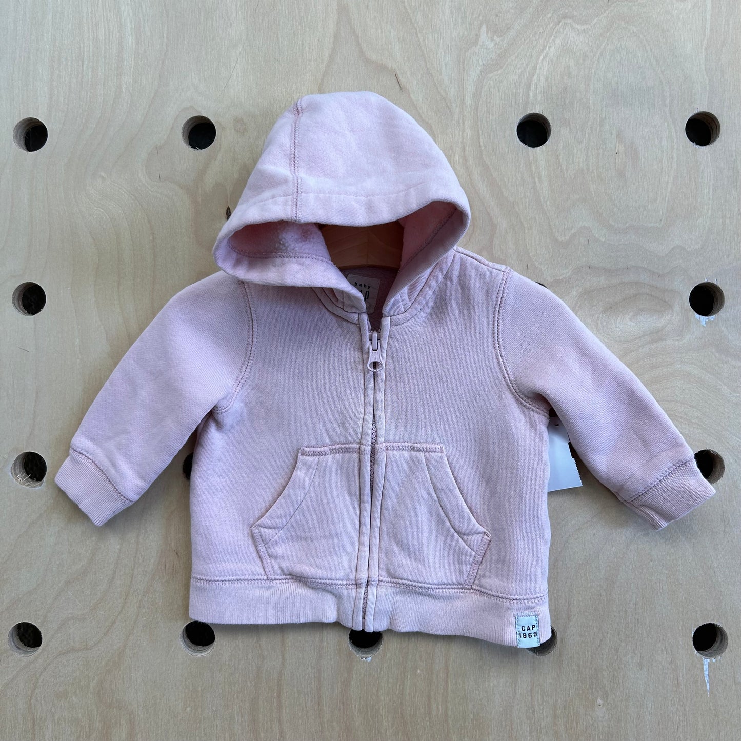 Pink Zip Hoodie