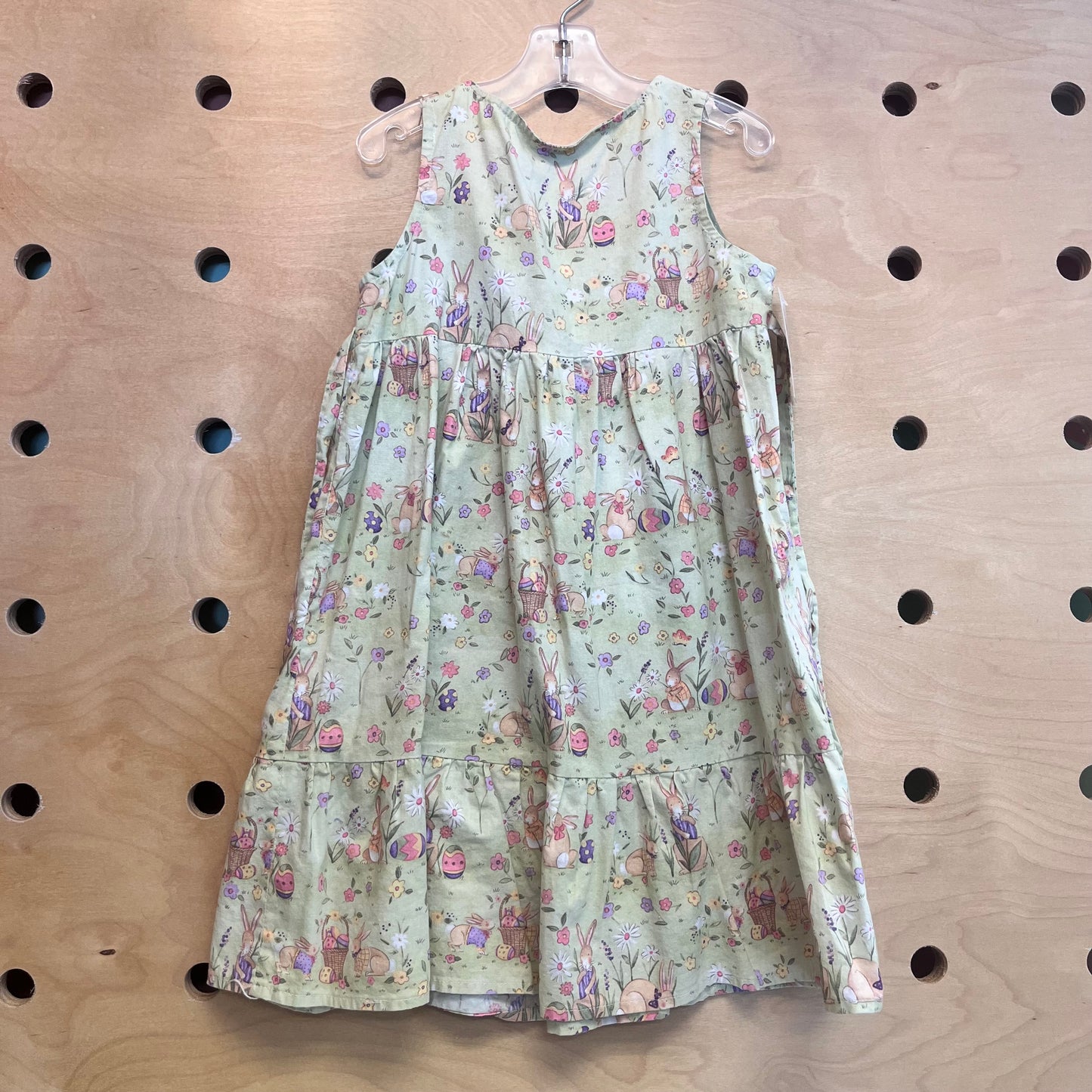 Green Easter Bunnies Dress