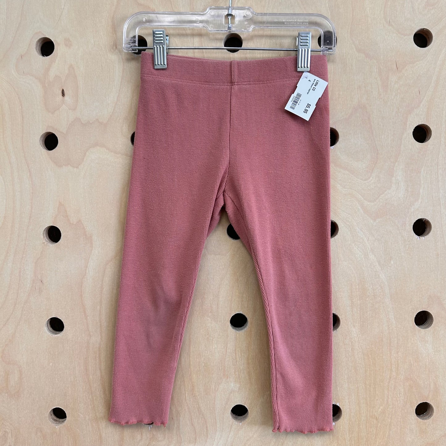Muave Ribbed Leggings