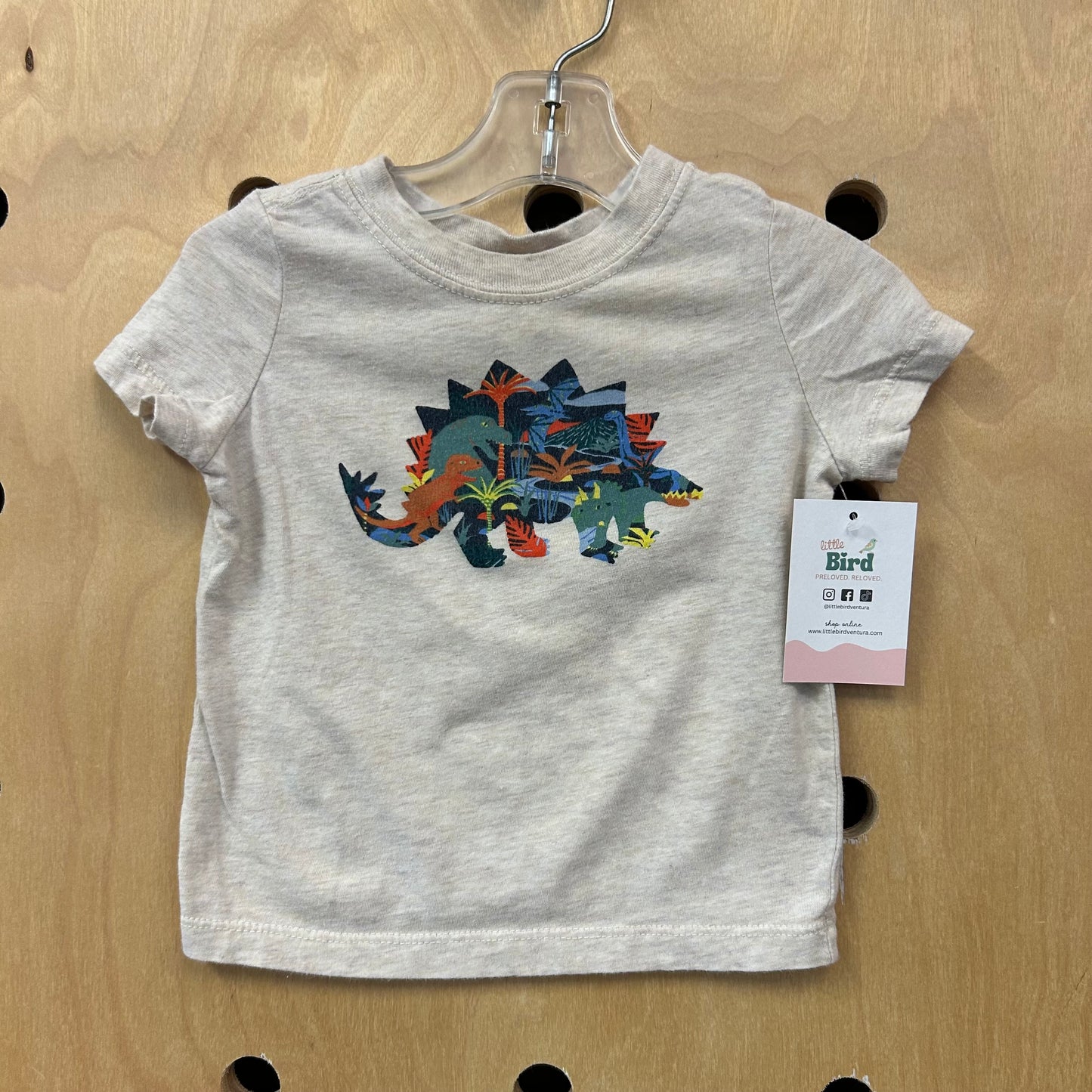 Beige Dinos Tee