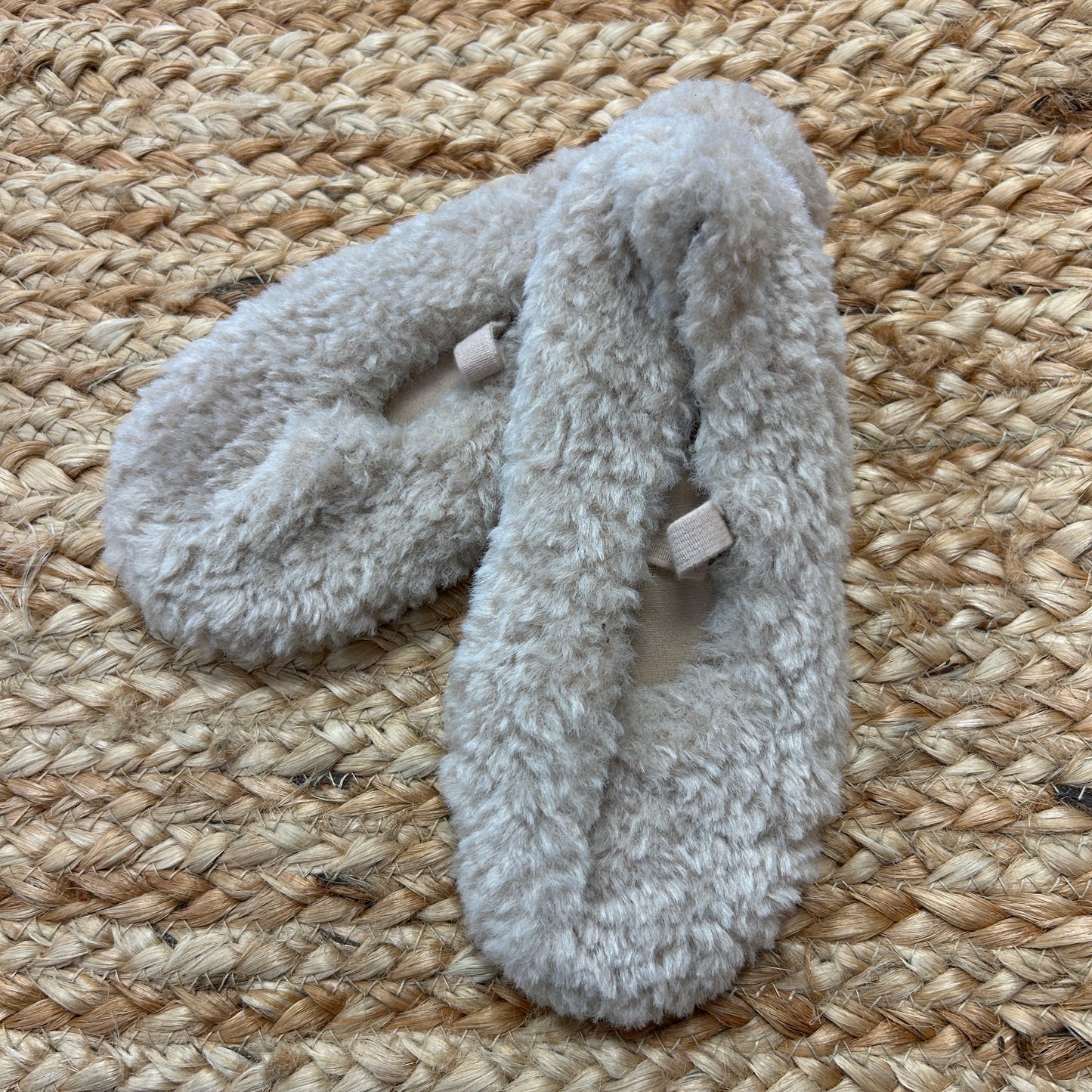 Tan Fluff Slippers