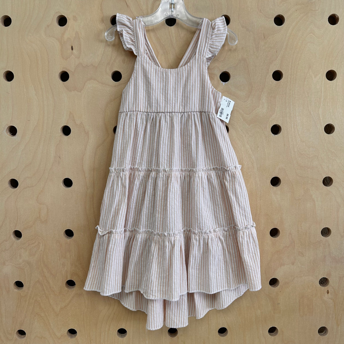 Pink Striped Dress