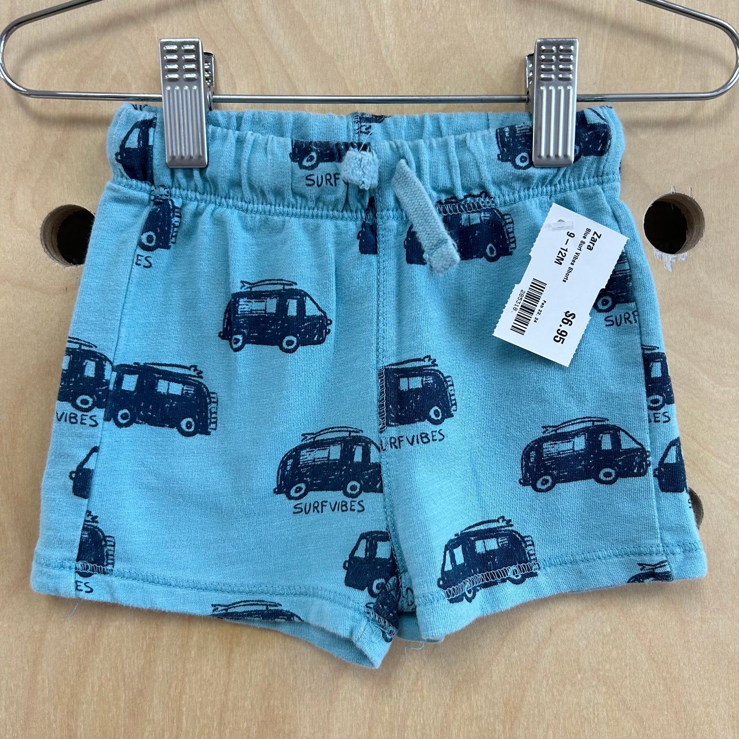 Blue Surf Vibes Shorts