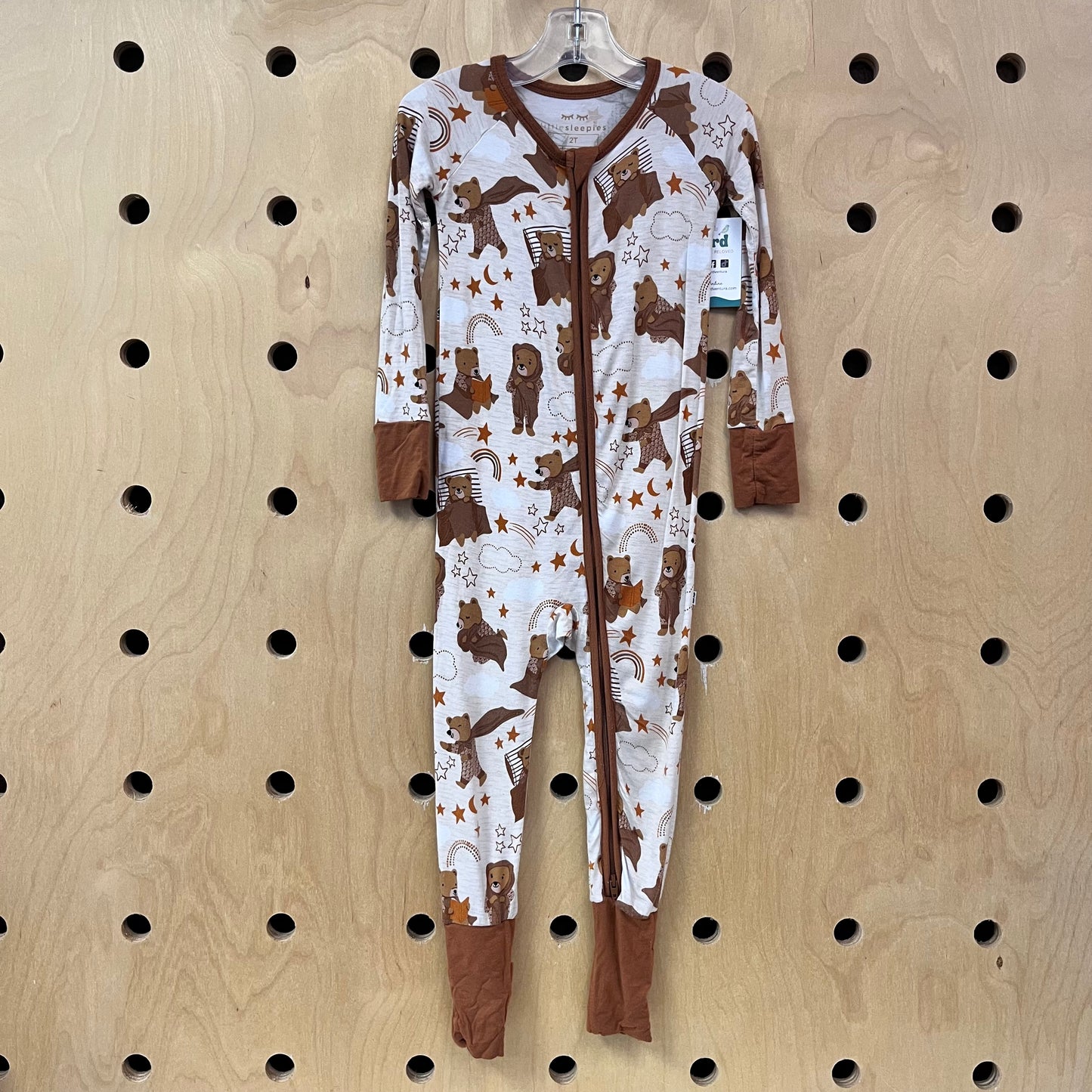 Teddy Bear Bamboo Zippy
