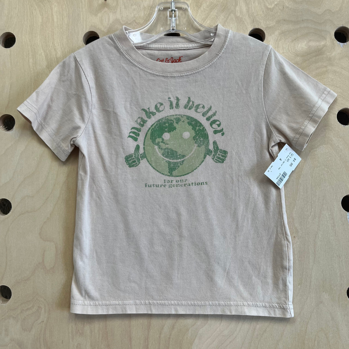Tan Make It Better Tee