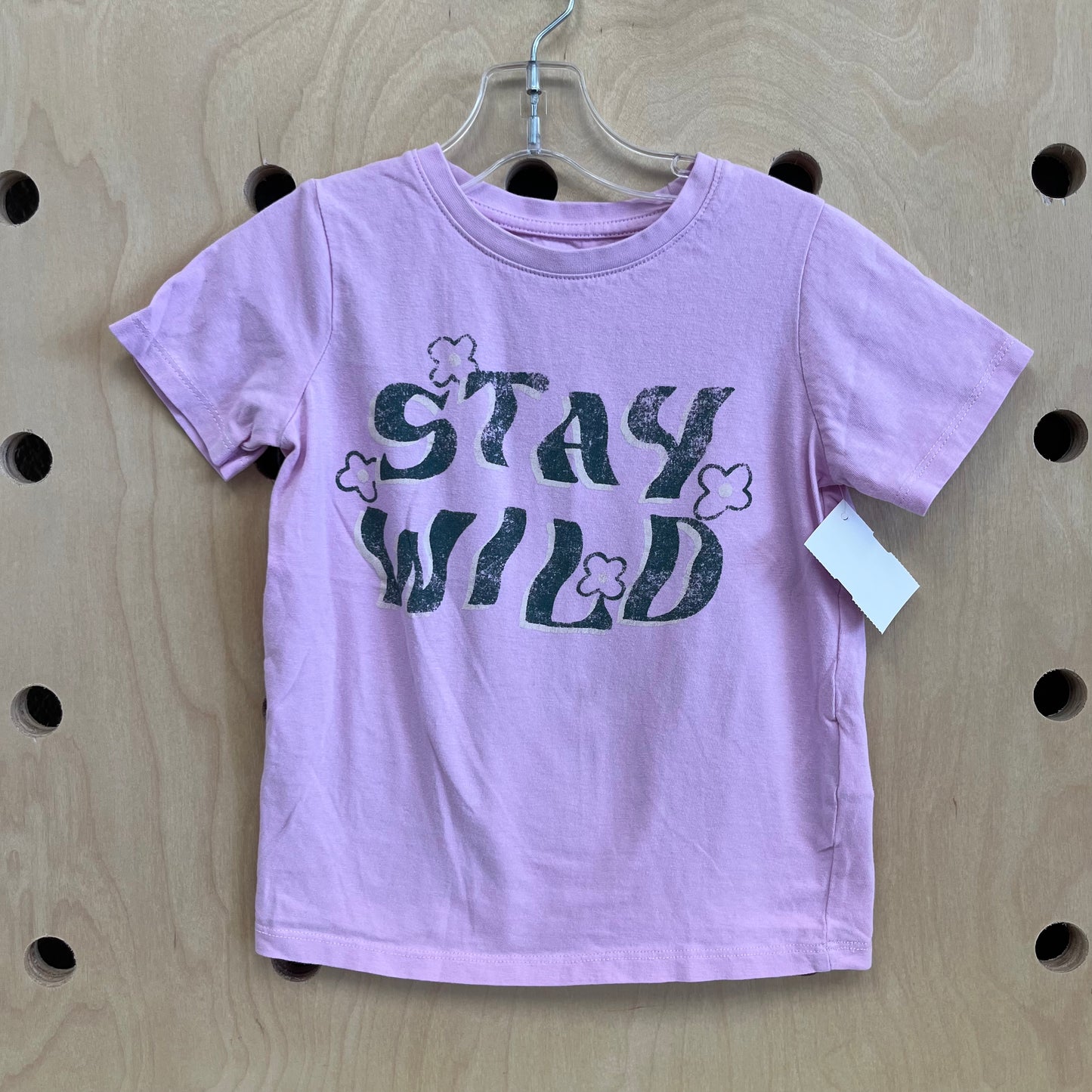 Pink Stay Wild Tee