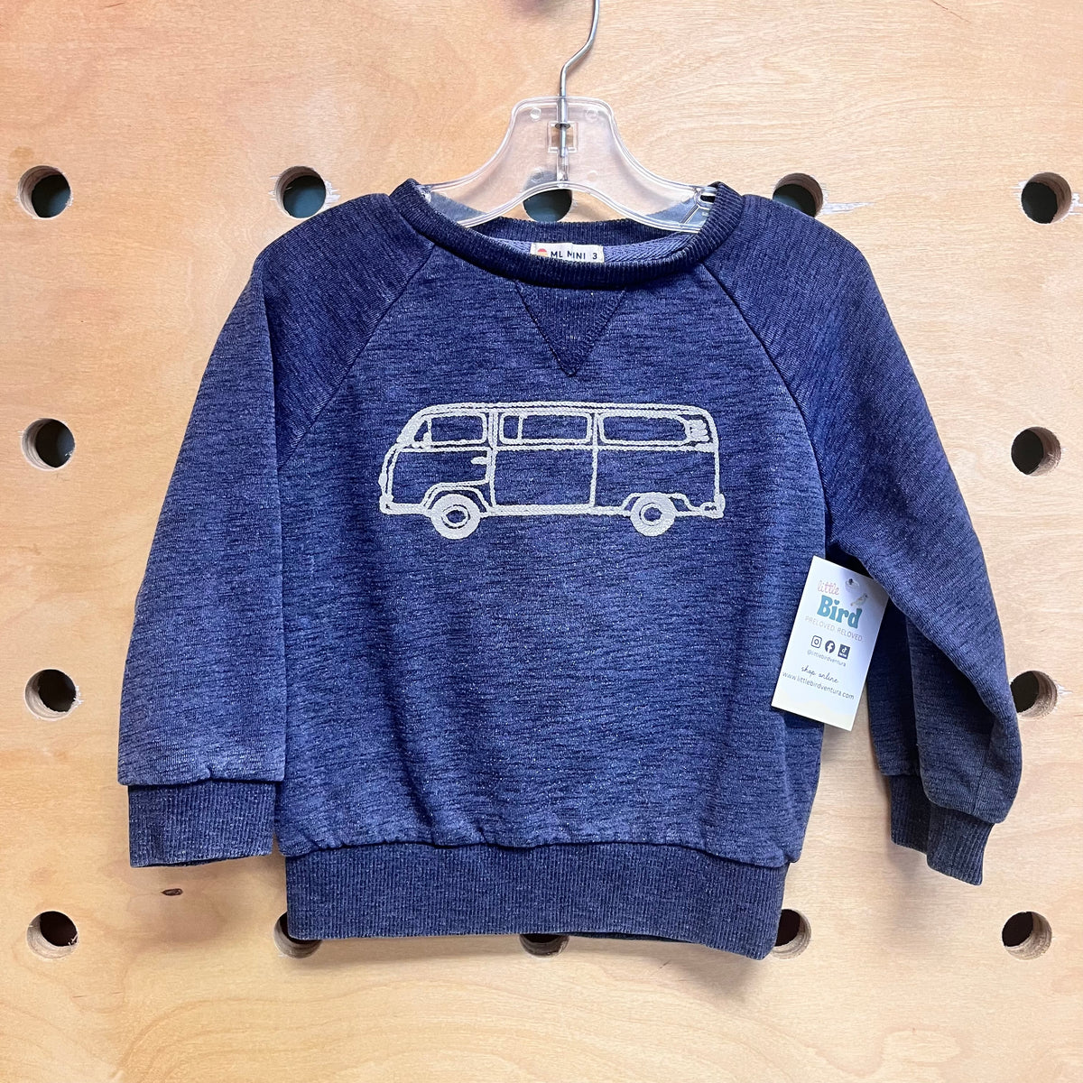 Blue VW Bus LS