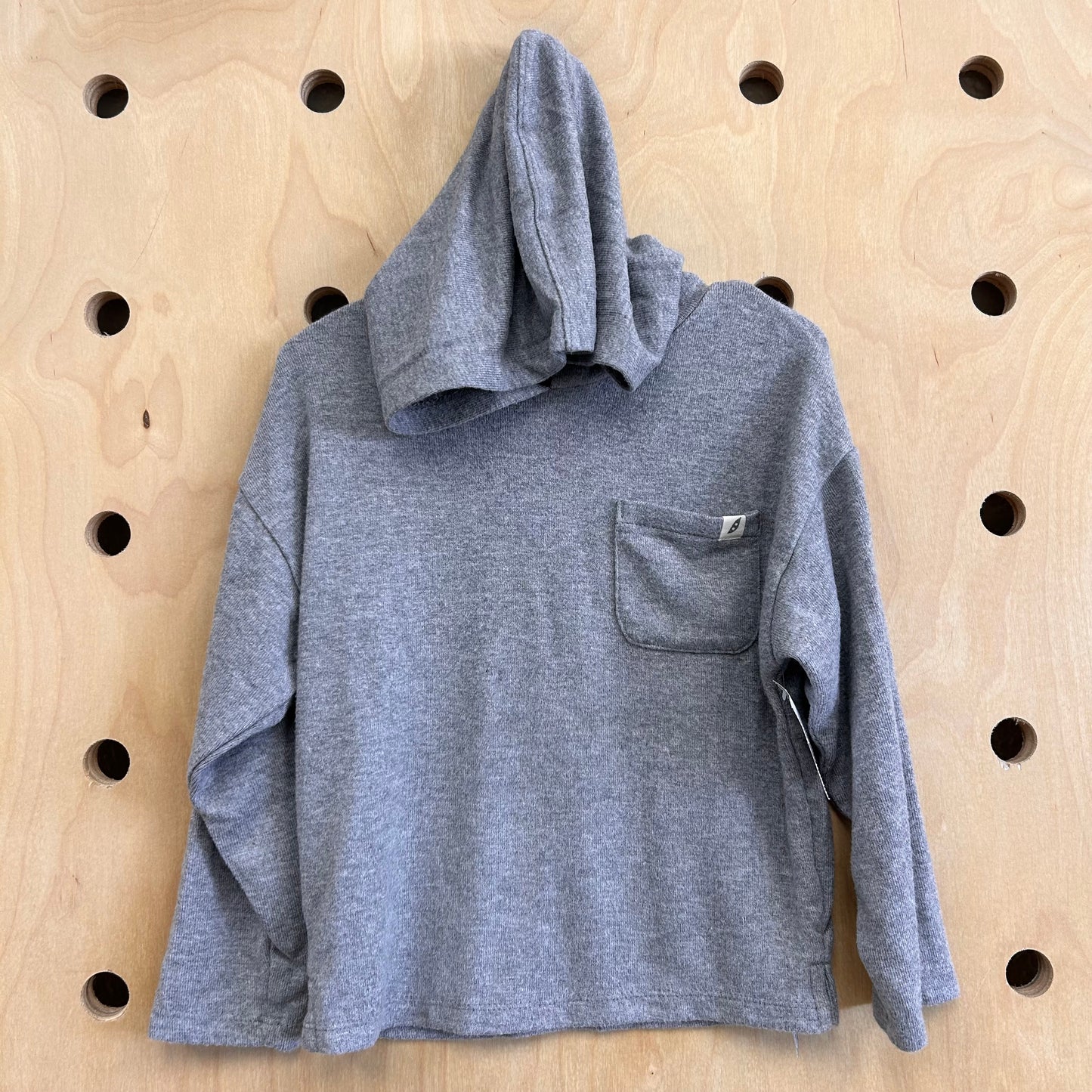 Grey Hoodie Pullover