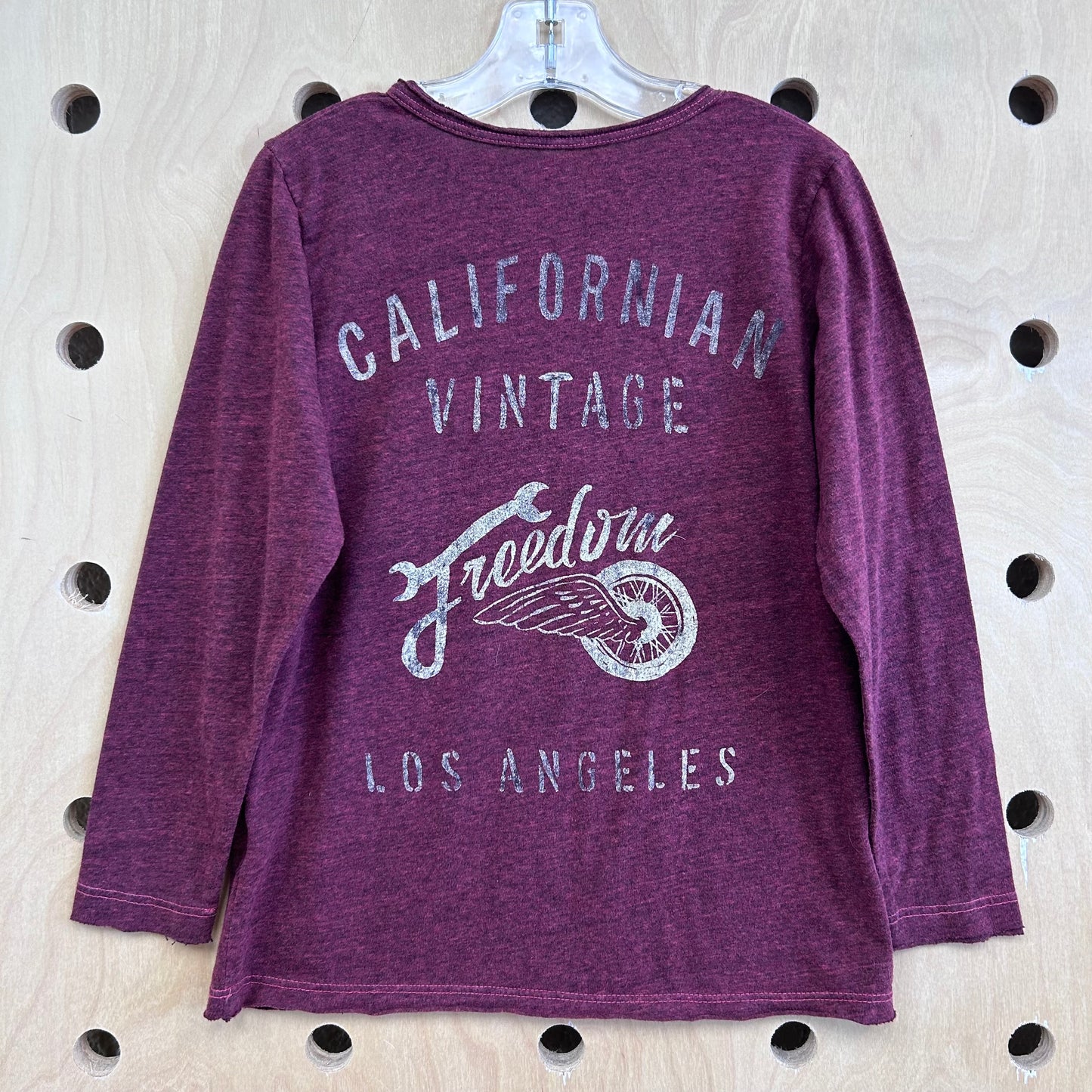 Burgundy Freedon Riders Henley