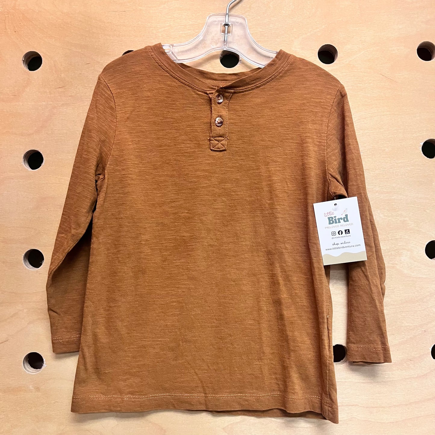 Organic Camel LS Henley