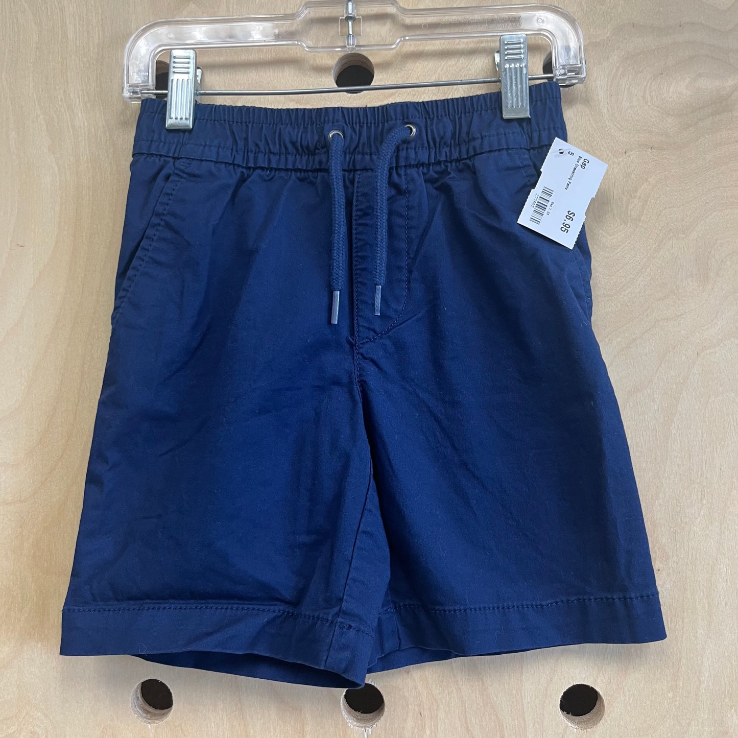 Blue Drawstring Shorts