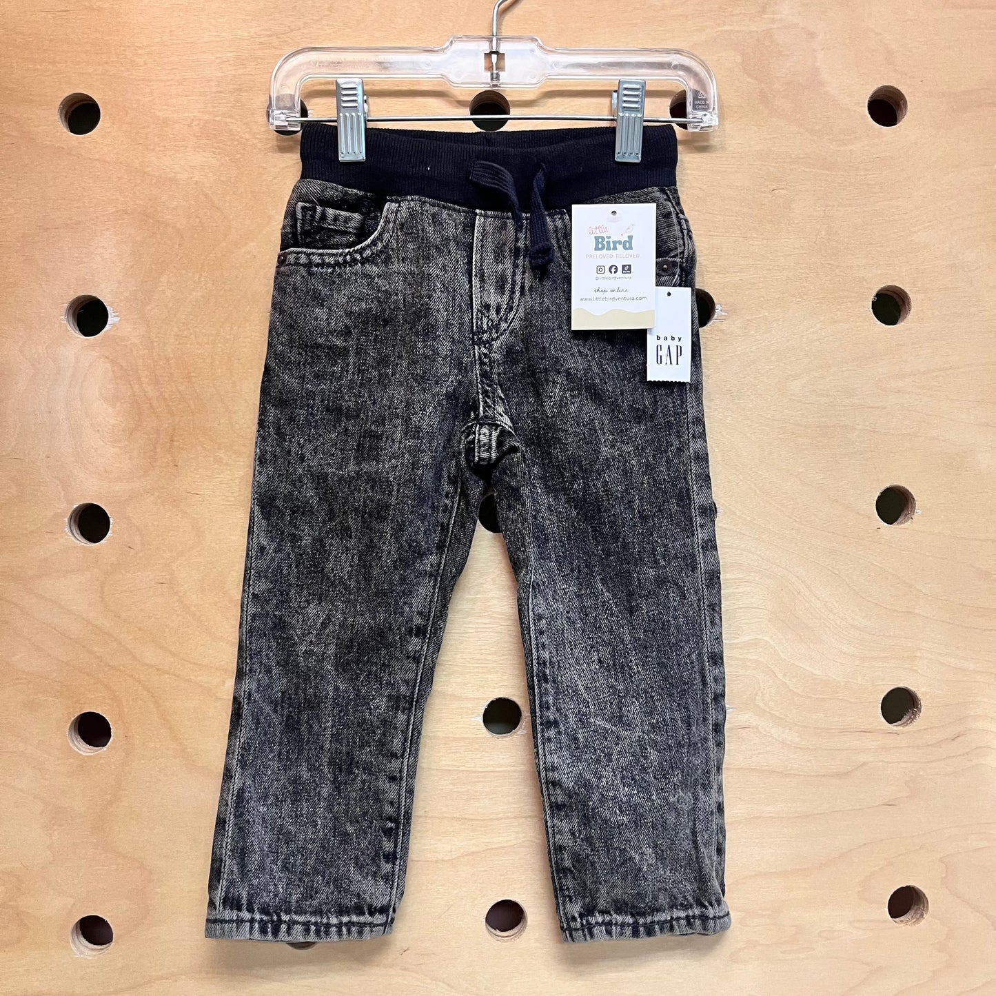 Grey Drawstring Denim NEW!