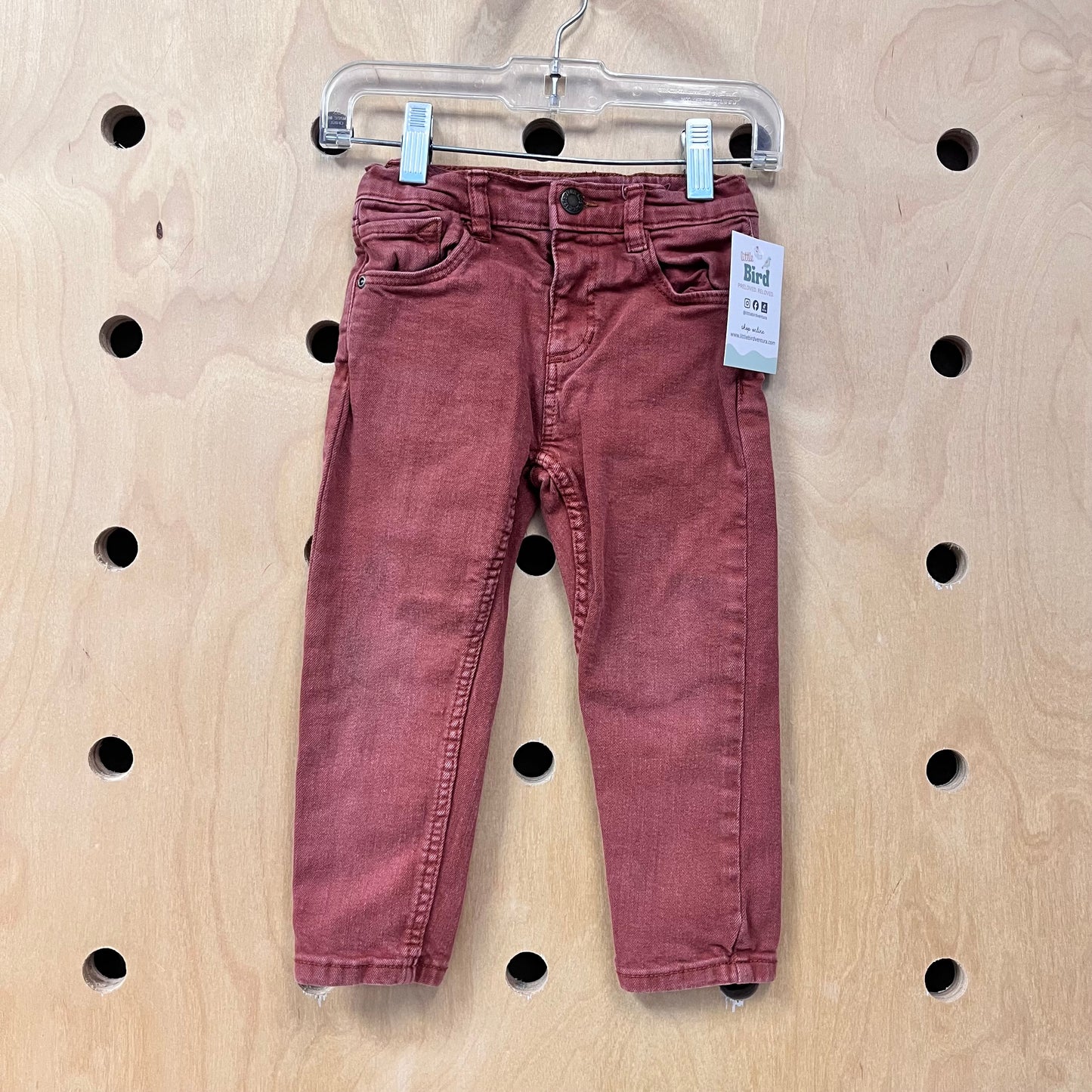 Rust Skinny Denim