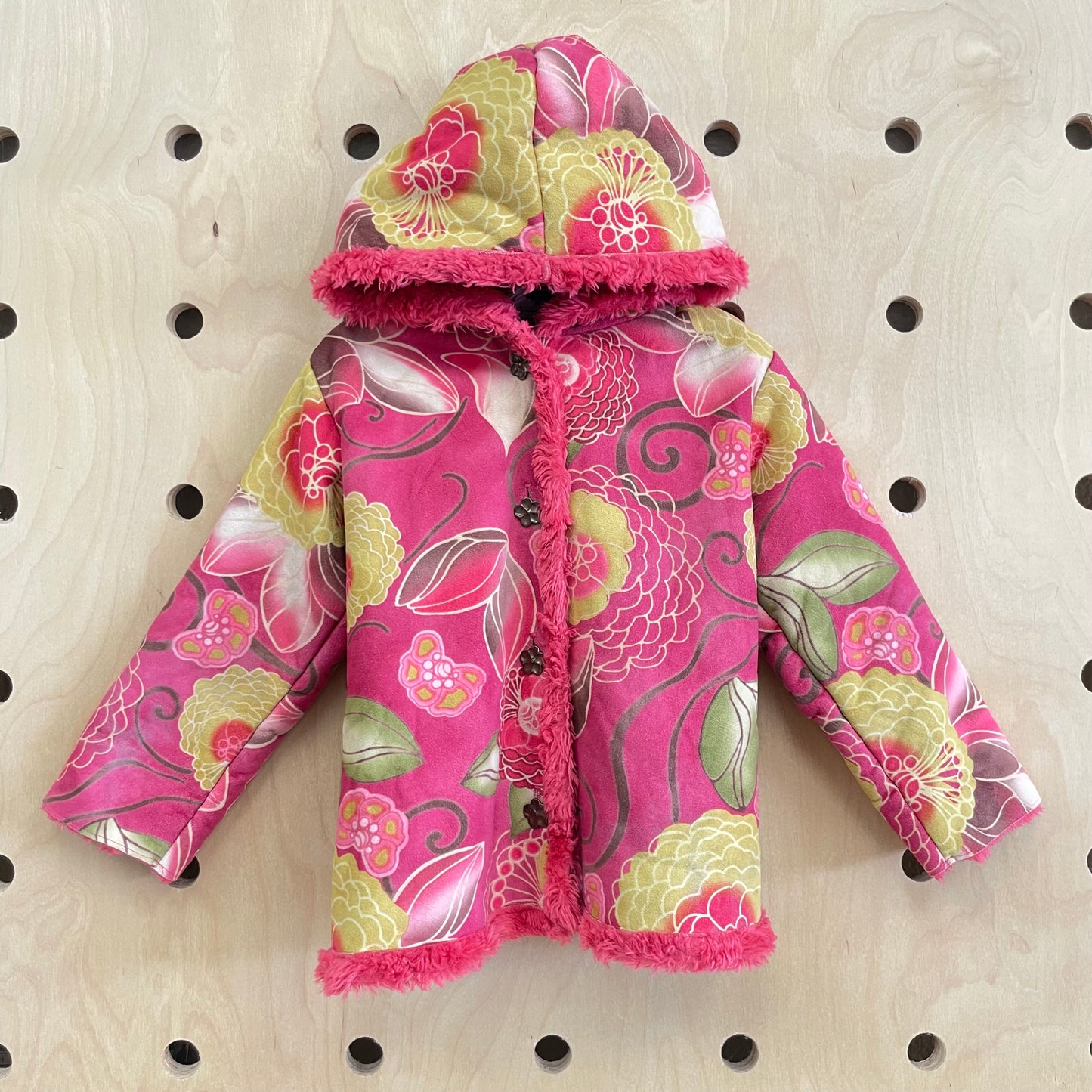 Pink Floral Jacket