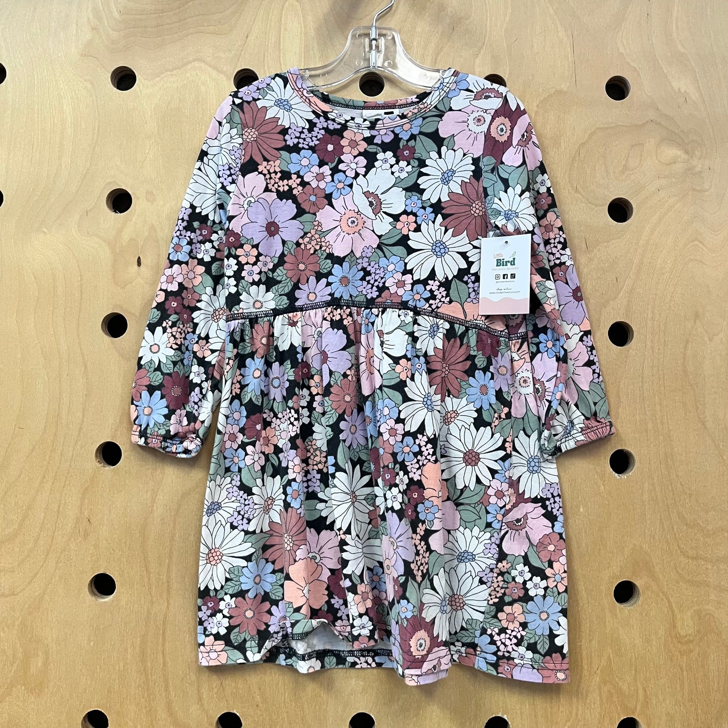 LS Floral Dress