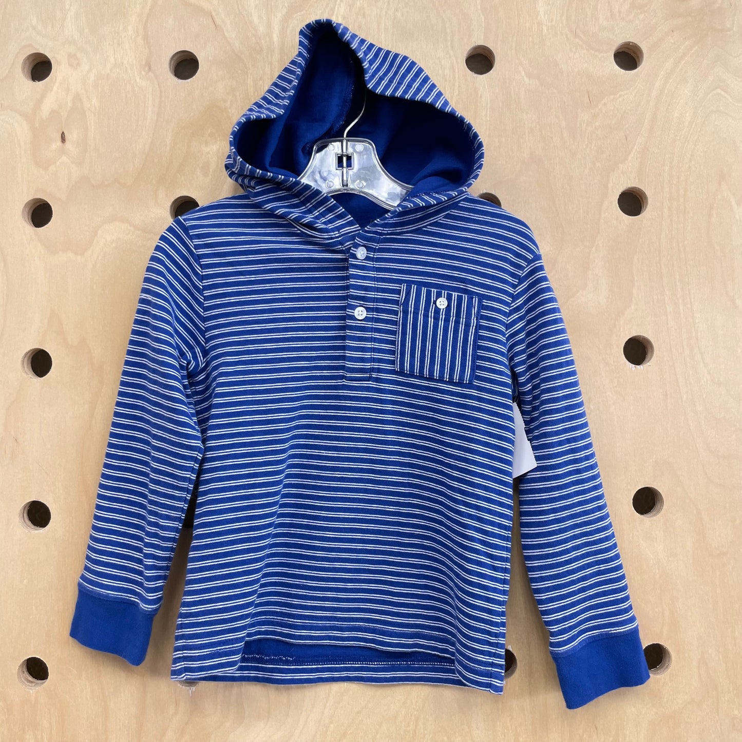 Striped Blue Hoodie