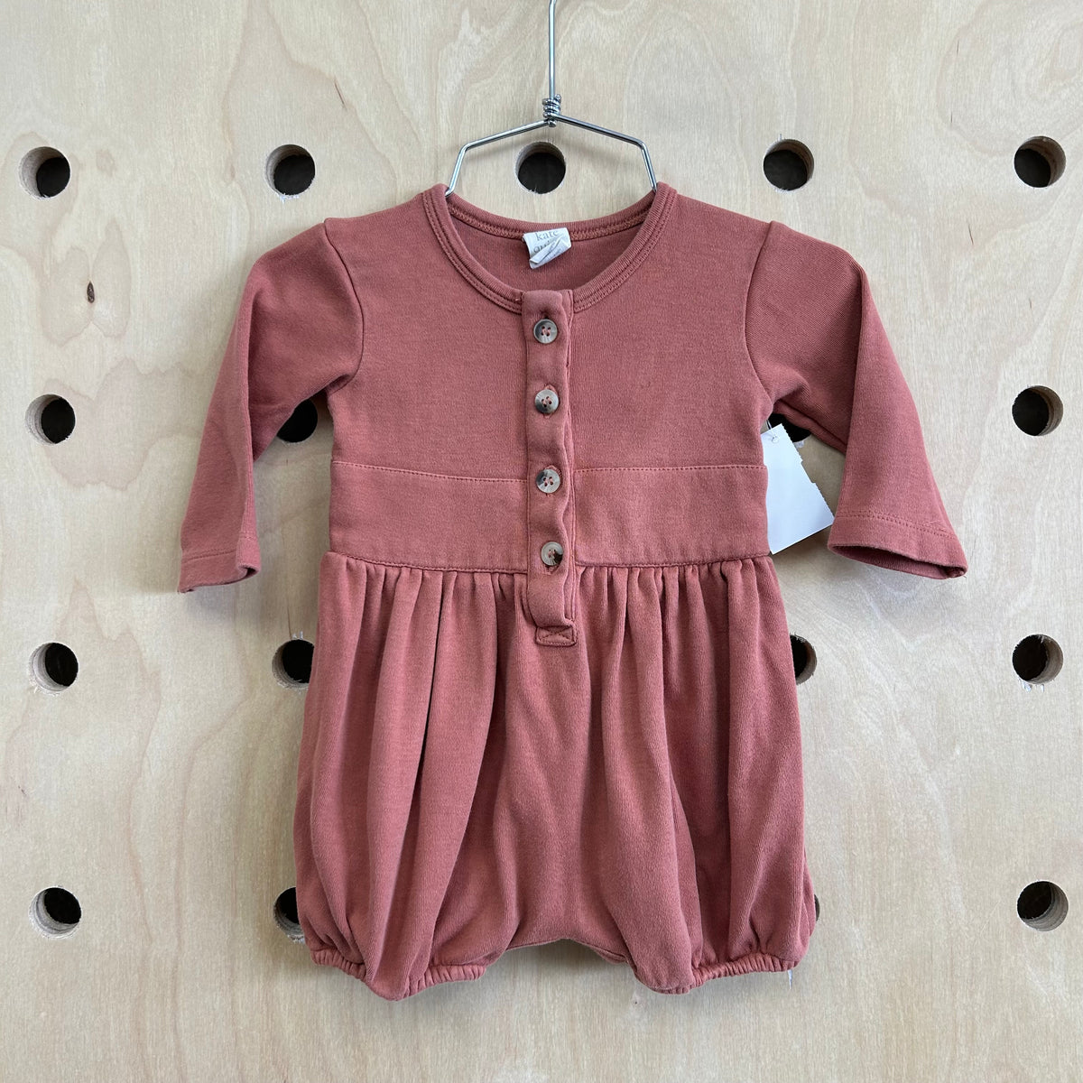 Terracotta Bubble Romper