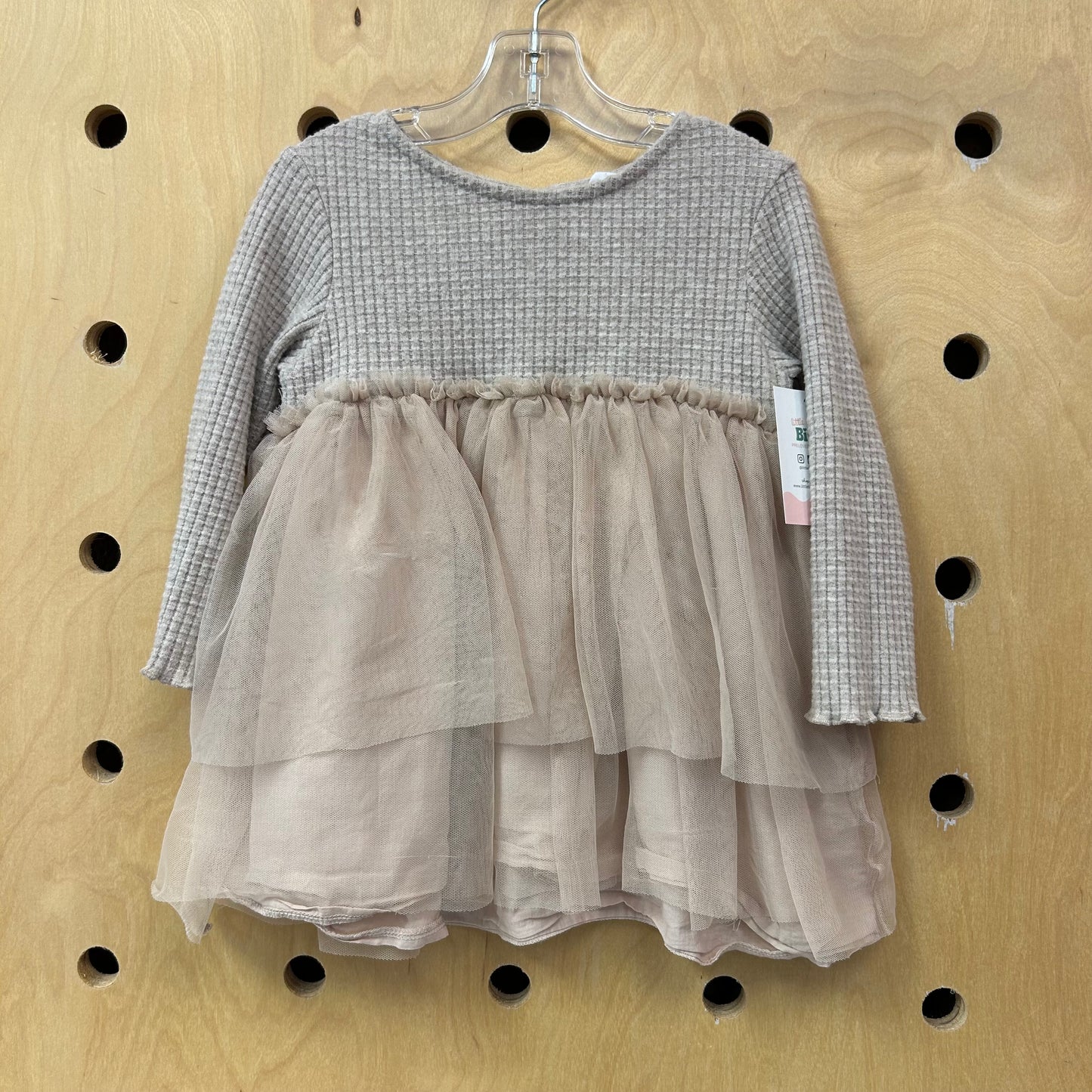 Dusty Pink Tulle Dress