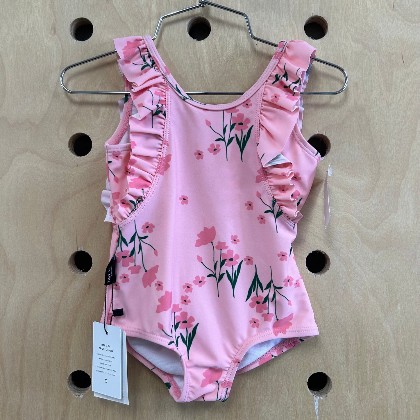 Pink Floral Swimsuit NEW!