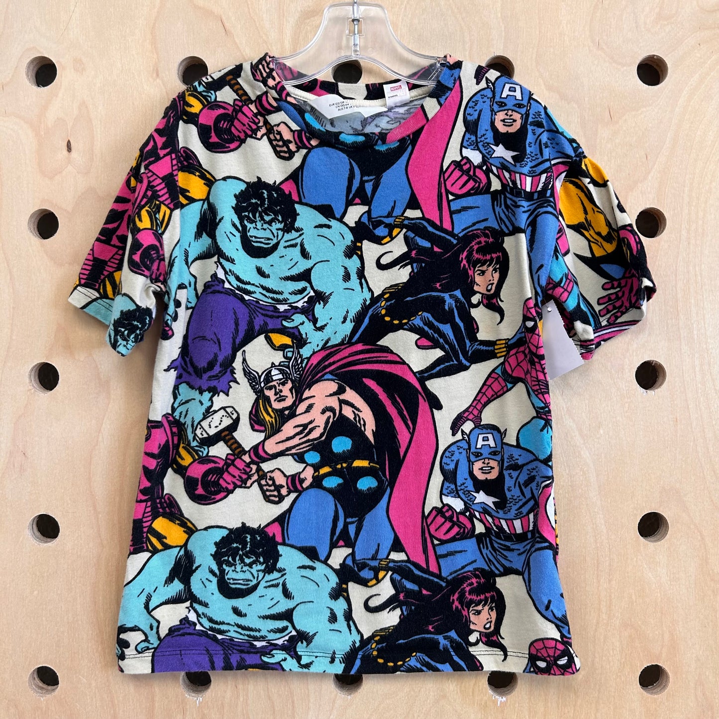 Black Marvel Tee