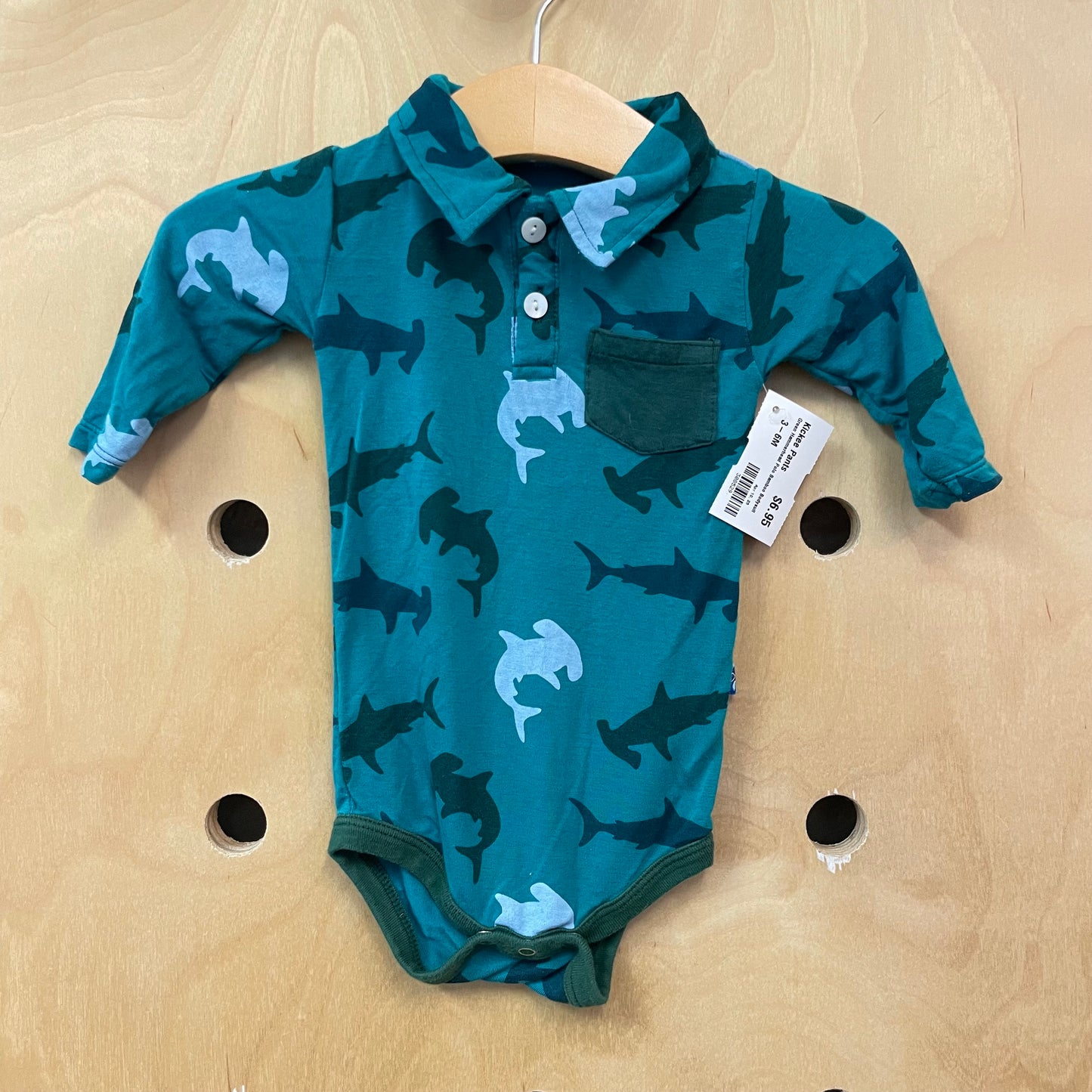 Green Hammerhead Polo Bamboo Bodysuit