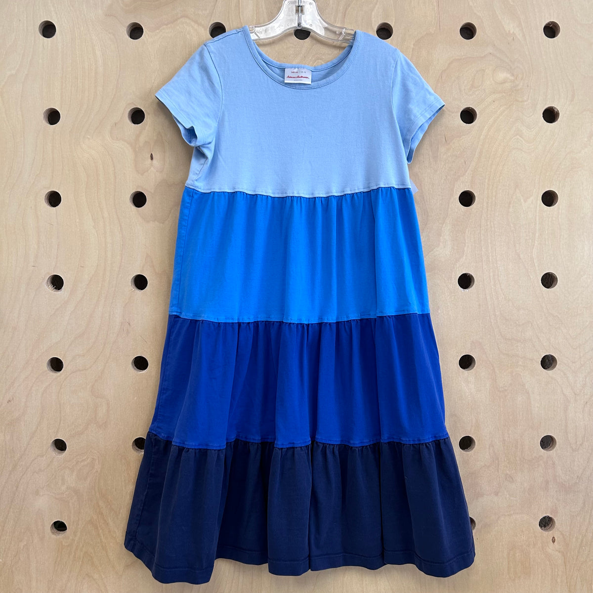 Blue Colorblock Dress