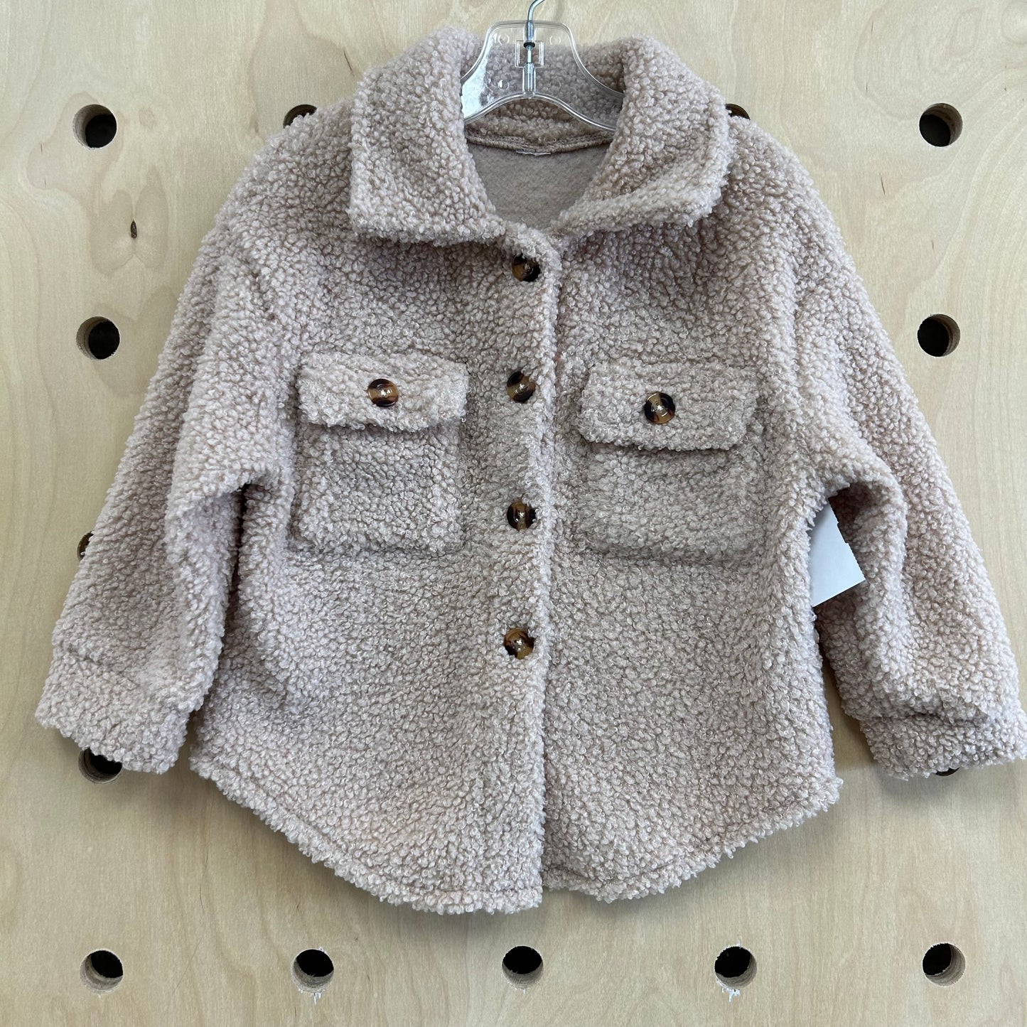 Tan Sherpa Jacket