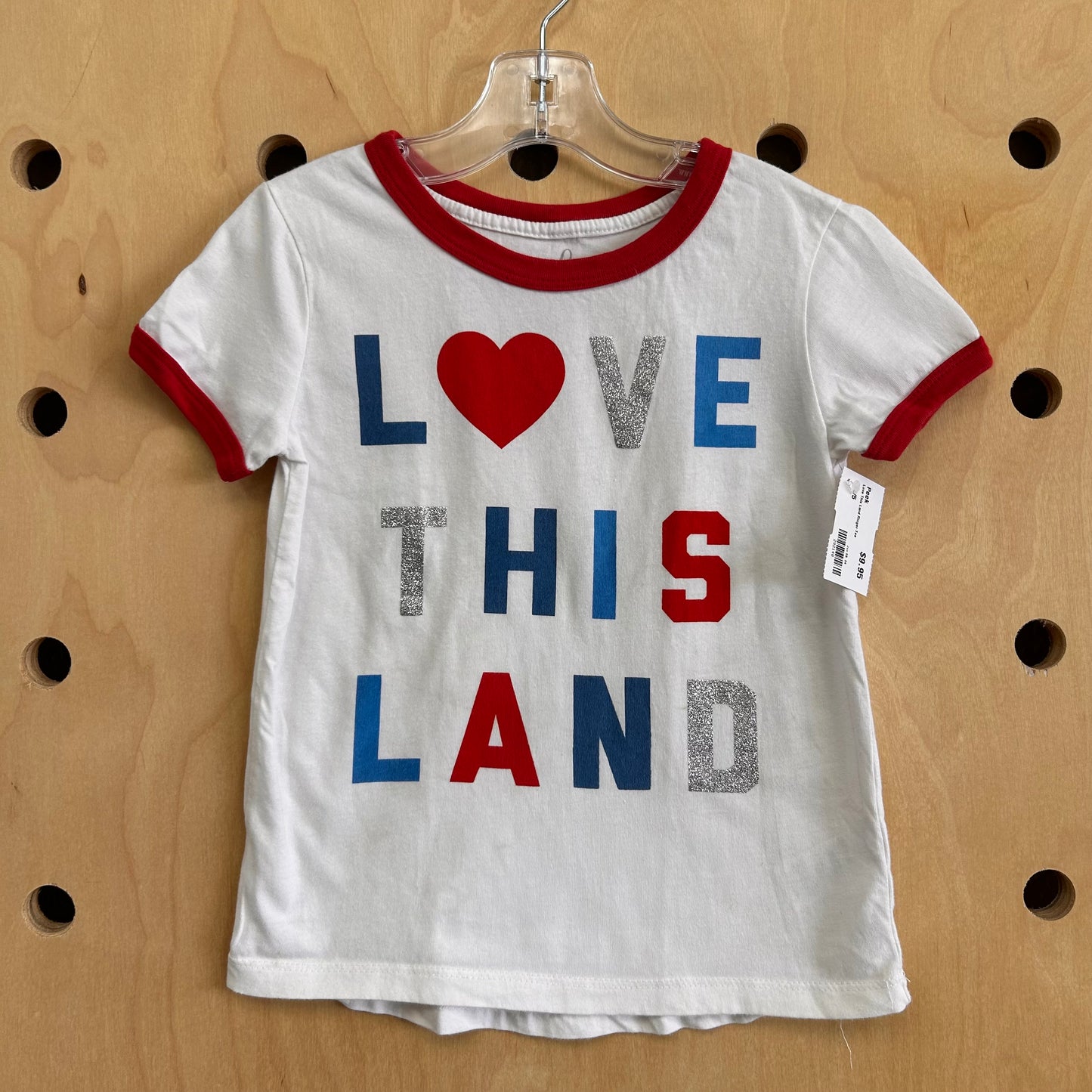 Love This Land Ringer Tee