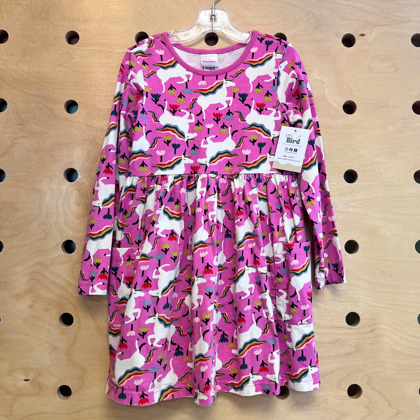 Pink Floral Unicorn Dress