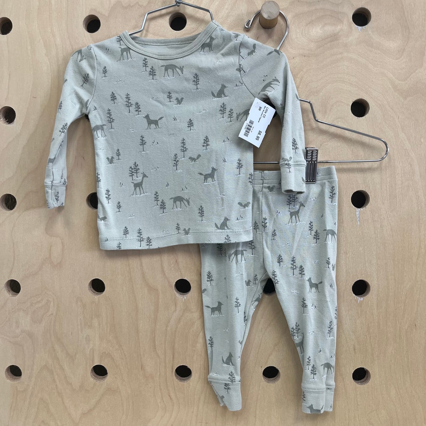 Mint Woodland Pajamas