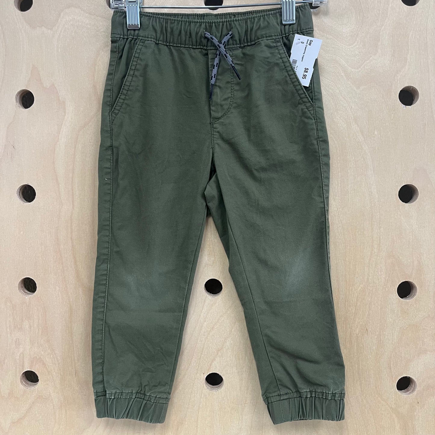Green Drawstring Joggers