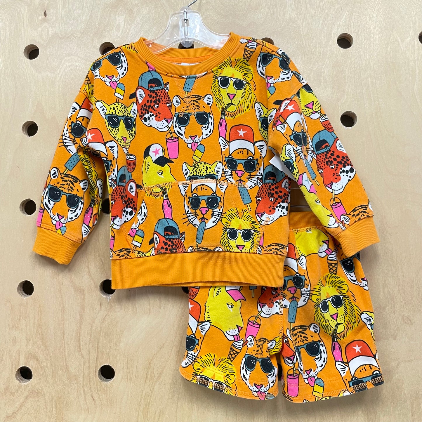 Orange Cool Cats Outfit