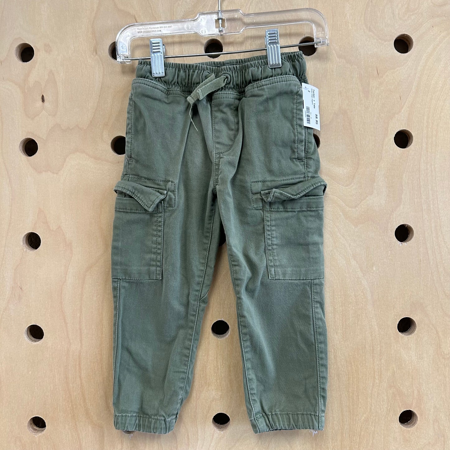 Green Cargo Joggers