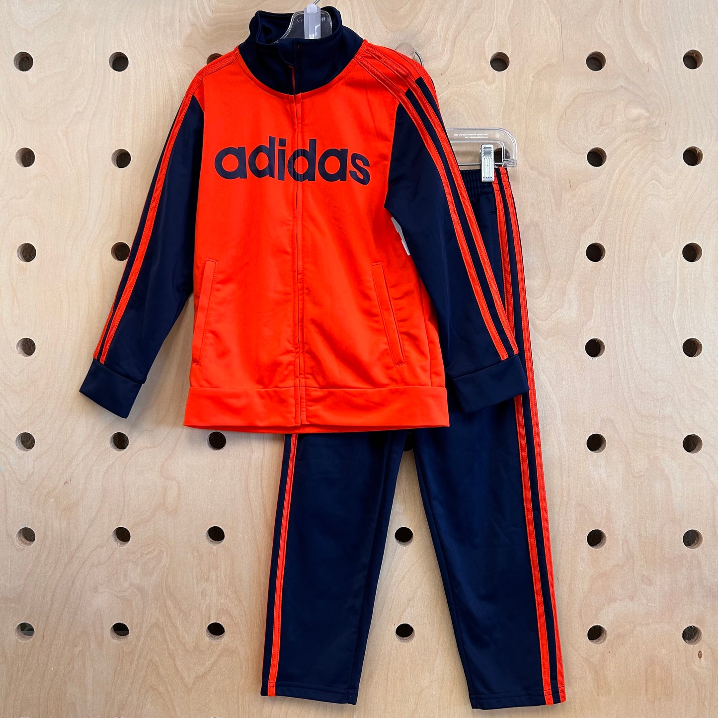 Red + Navy Track Suit
