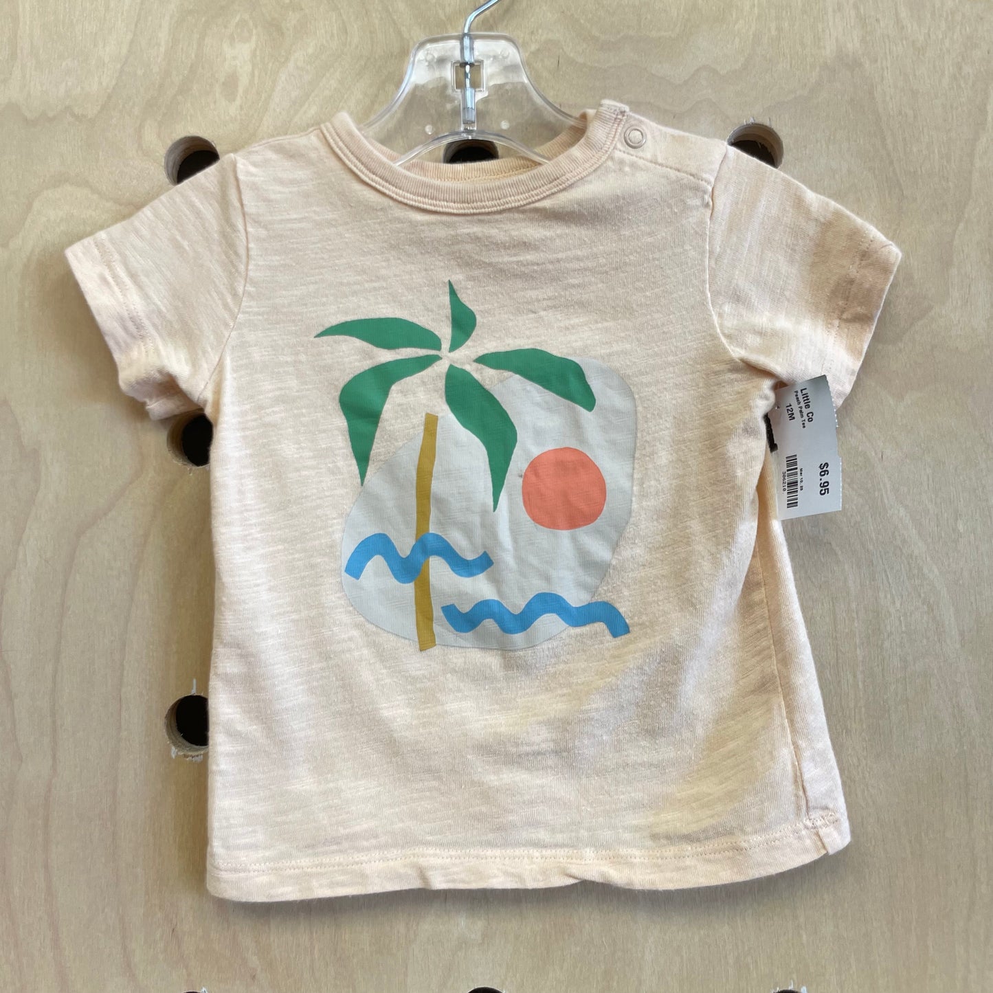 Peach Palm Tee