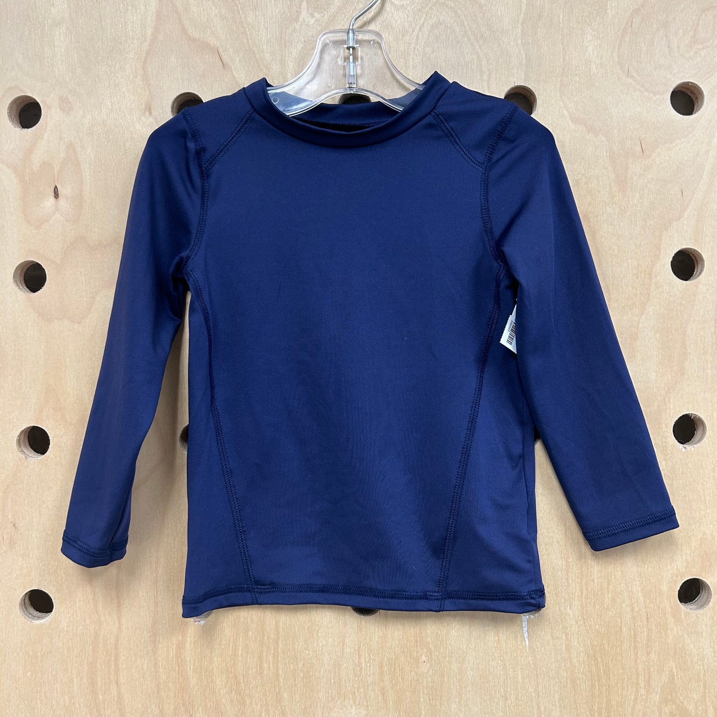 Blue Rash Guard Swim Tee