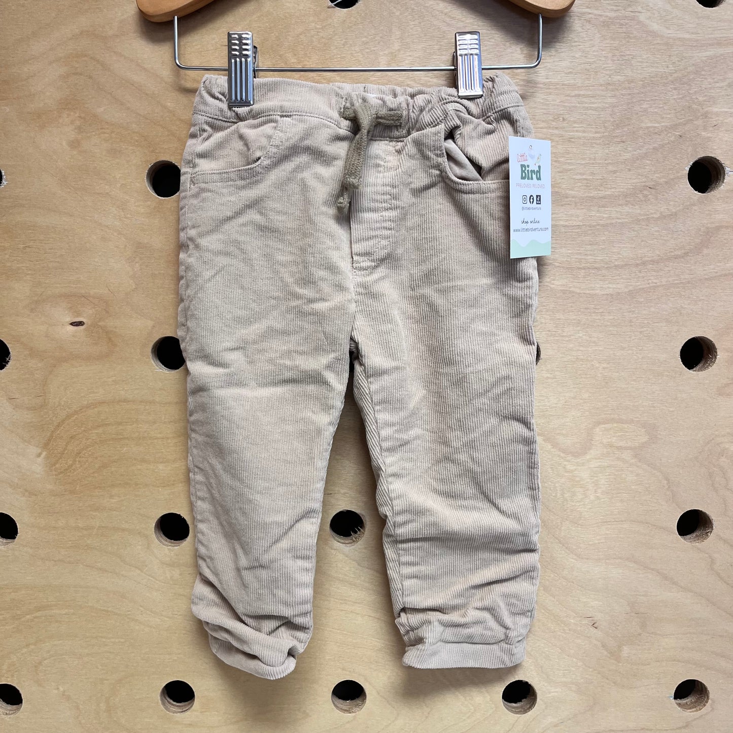 Tan Cord Pants