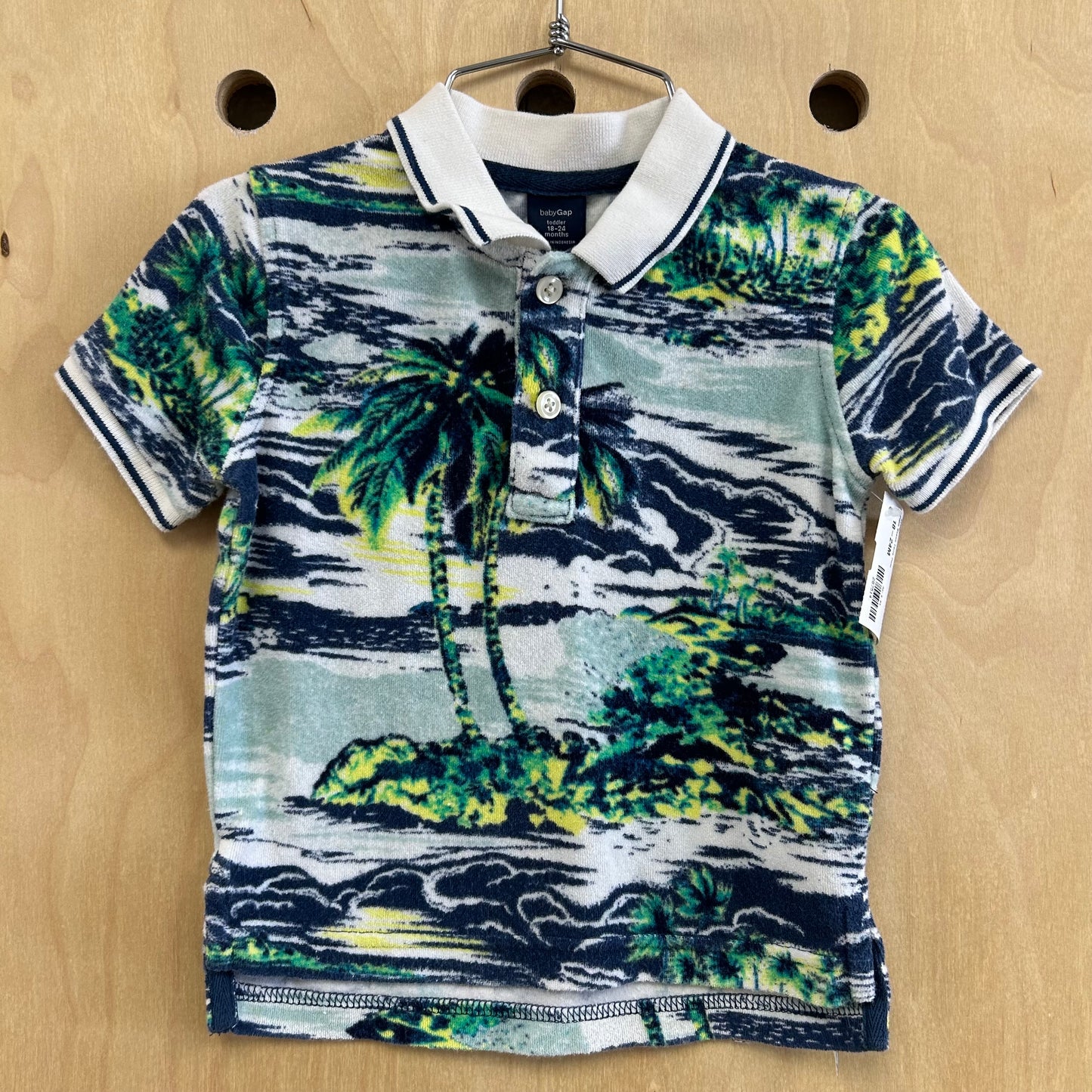 Palm Scene Terry Polo