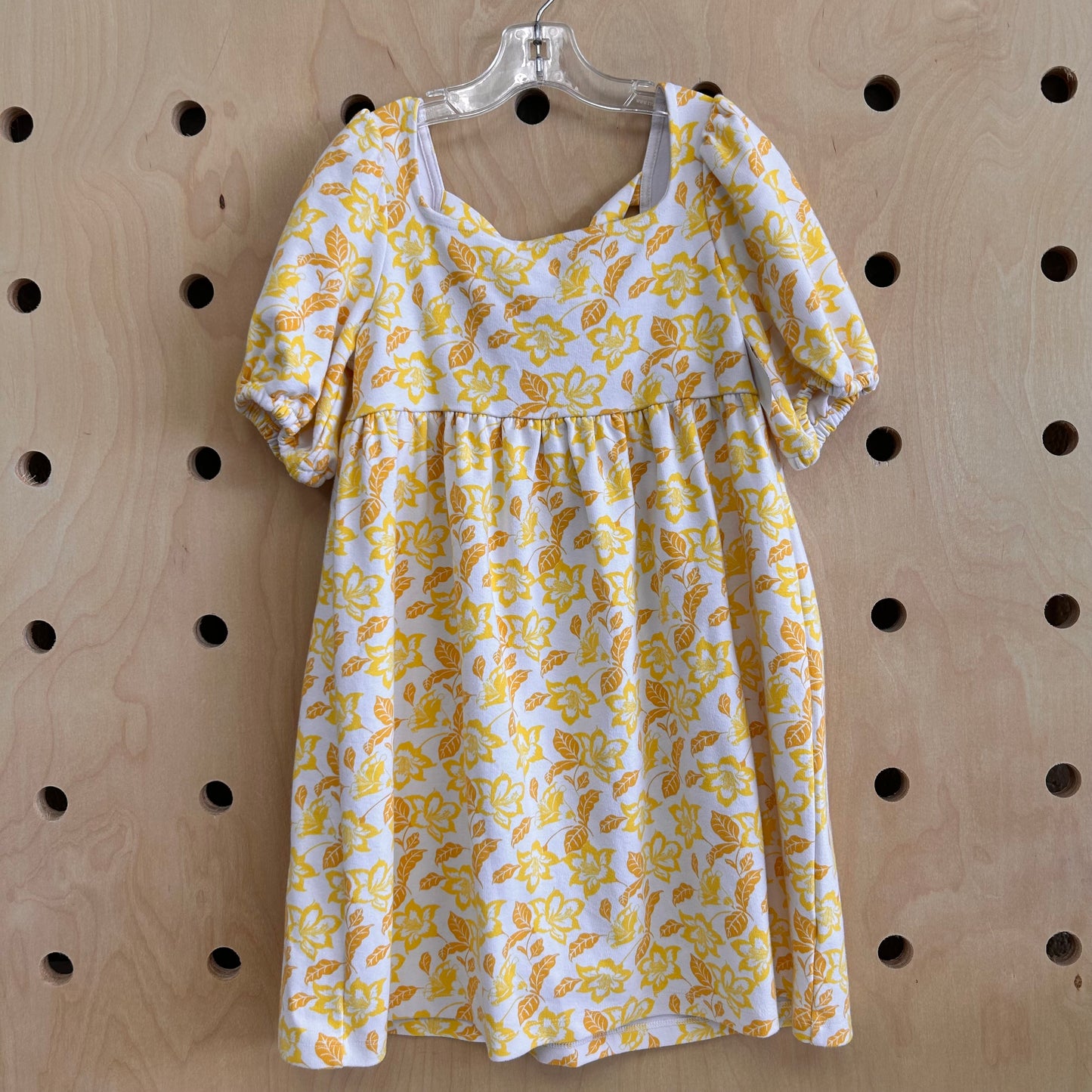 Yellow Floral Dress