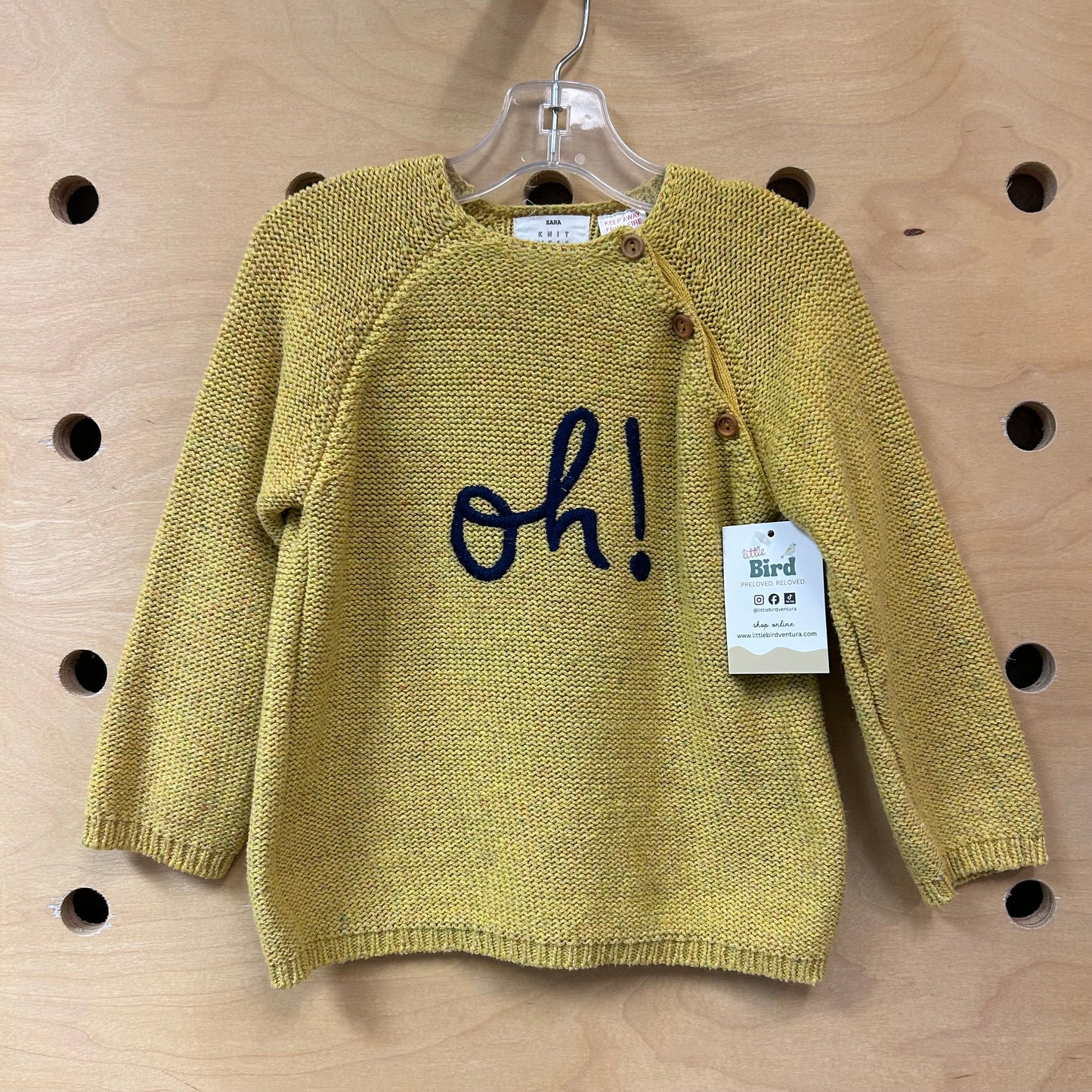 Yellow oh! Sweater