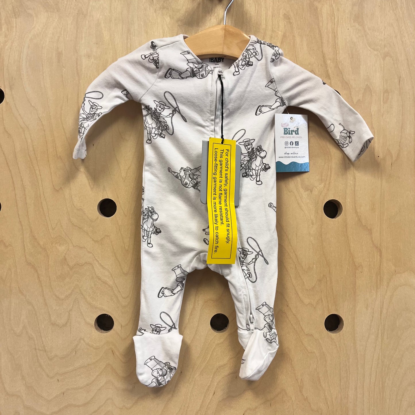 White Toy Story Footies NEW!