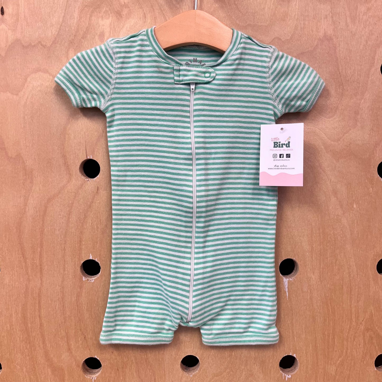 Green Striped Zippy