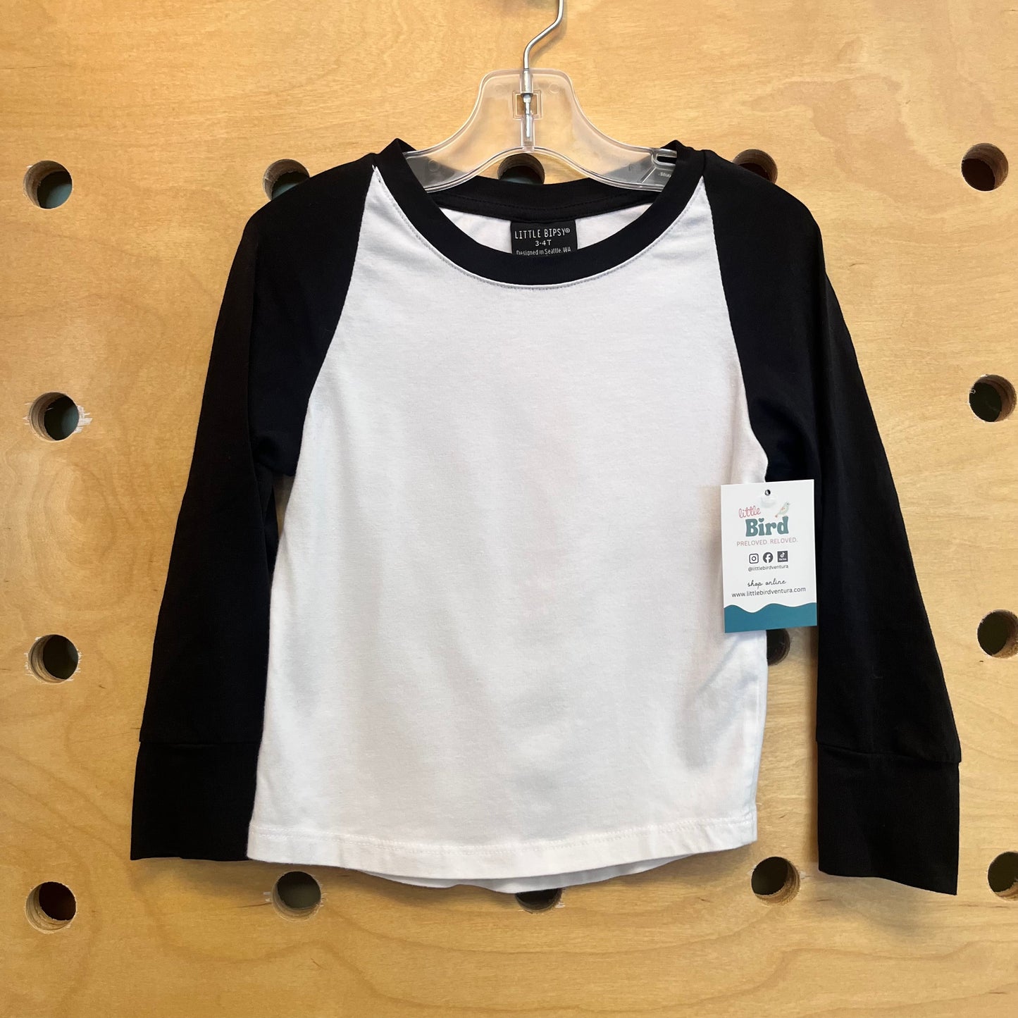 B&W Ringer Tee