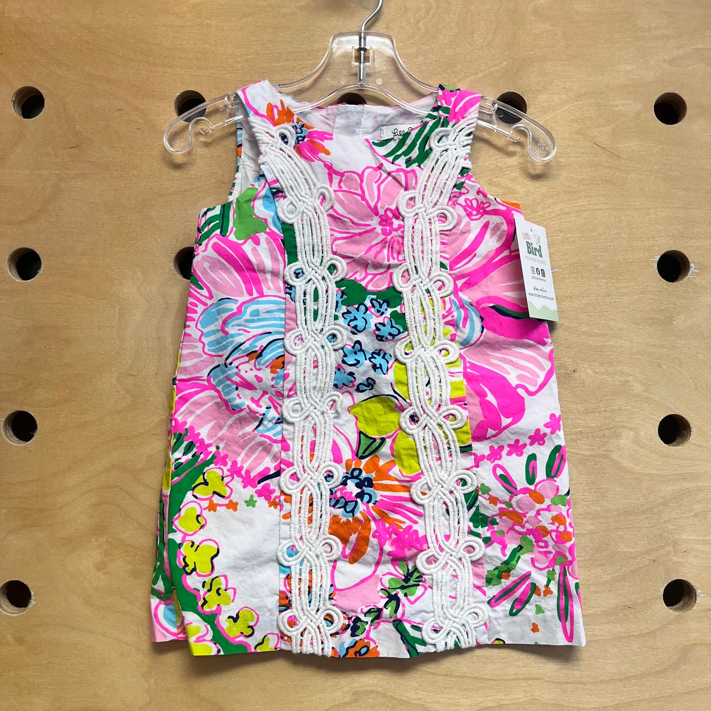 Multicolor Floral Embroider Dress