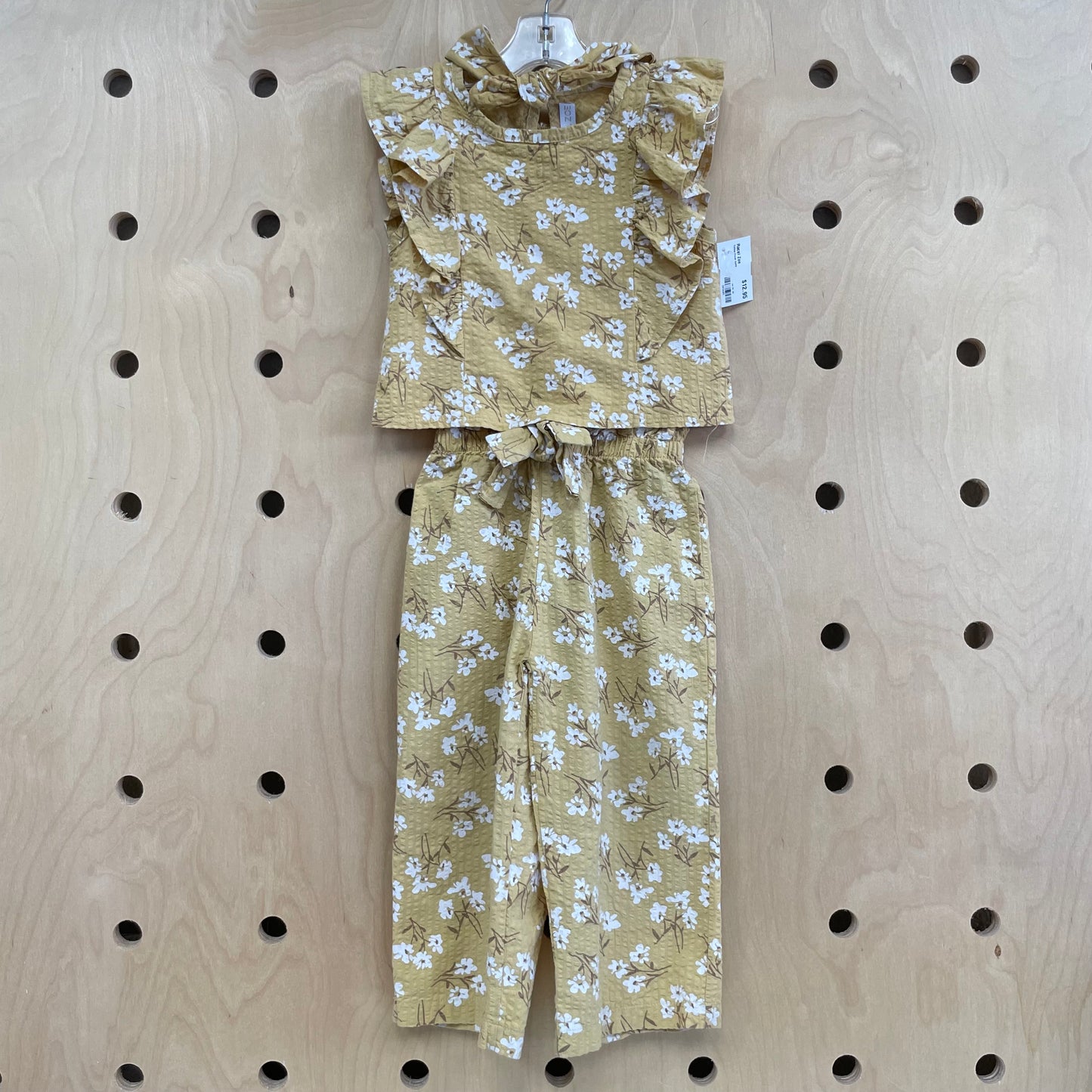 Yellow Floral Outfit