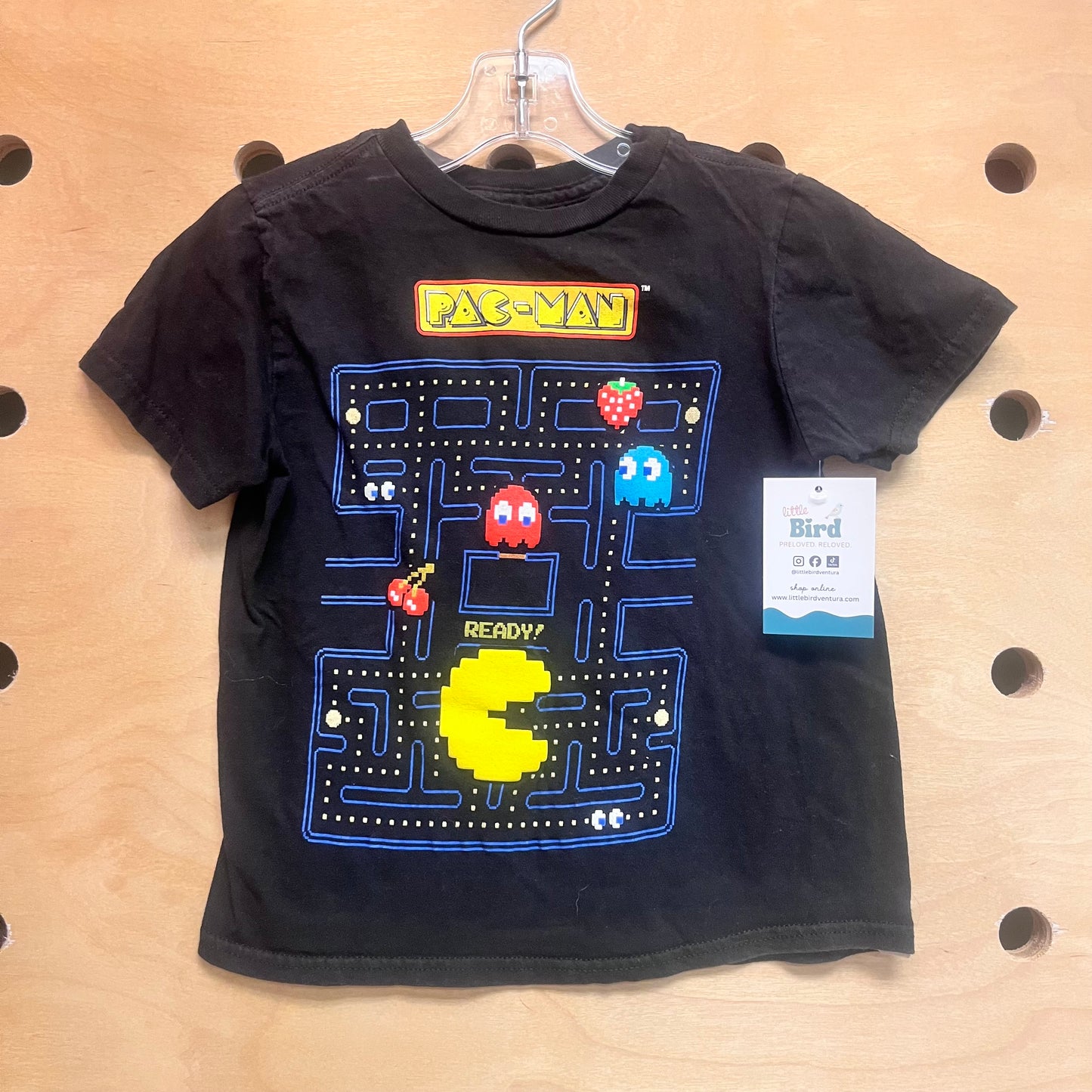 Black Pac-Man Tee