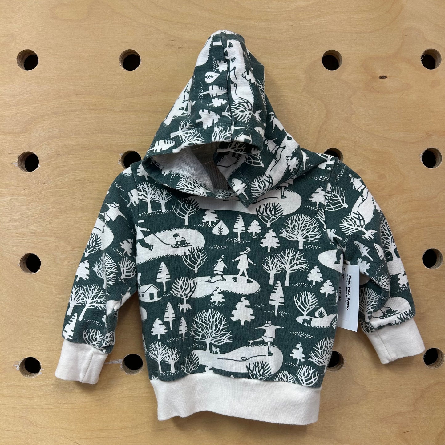 Organic Ice Skating Hoodie