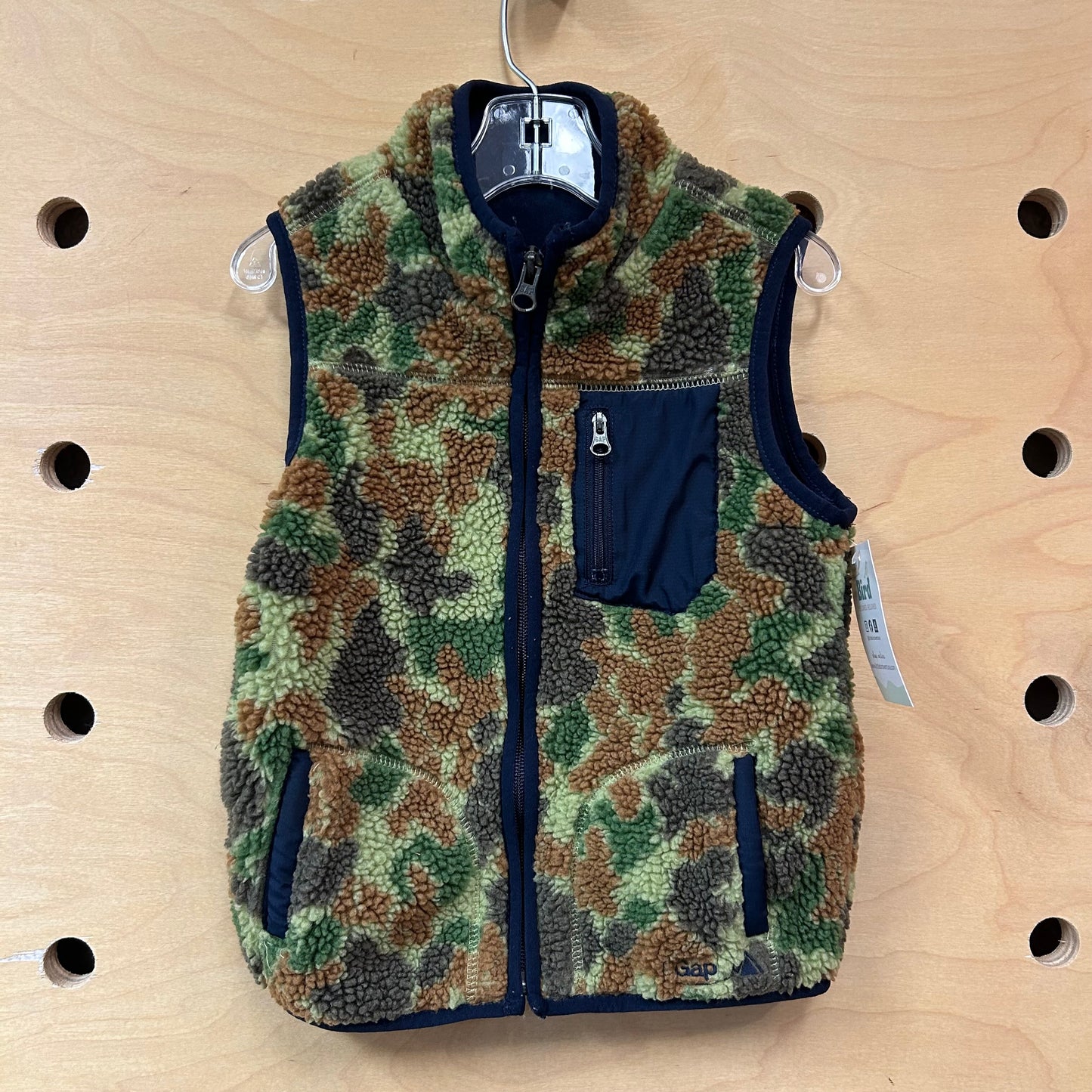 Camo Zip Vest