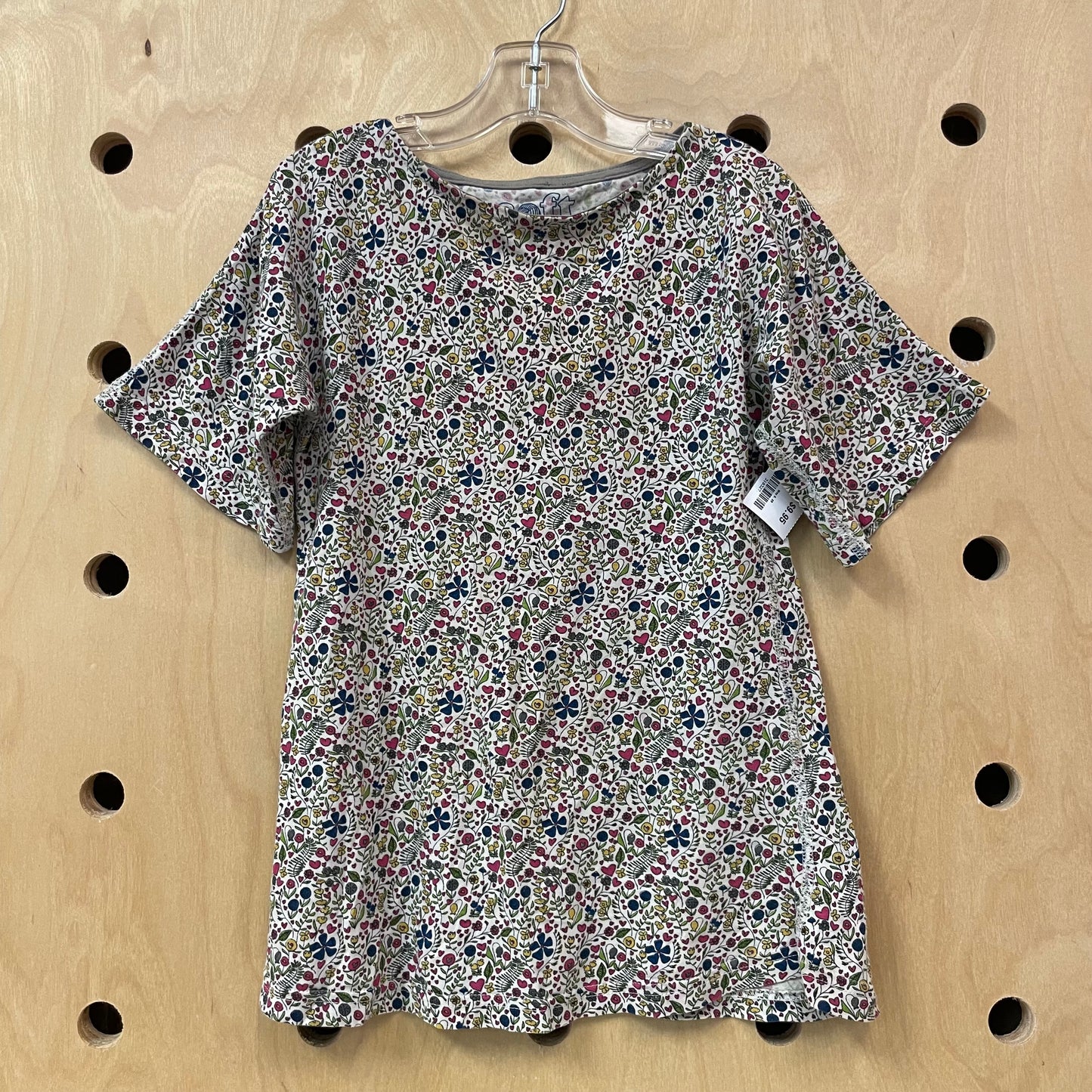 Organic Floral Hearts Dress