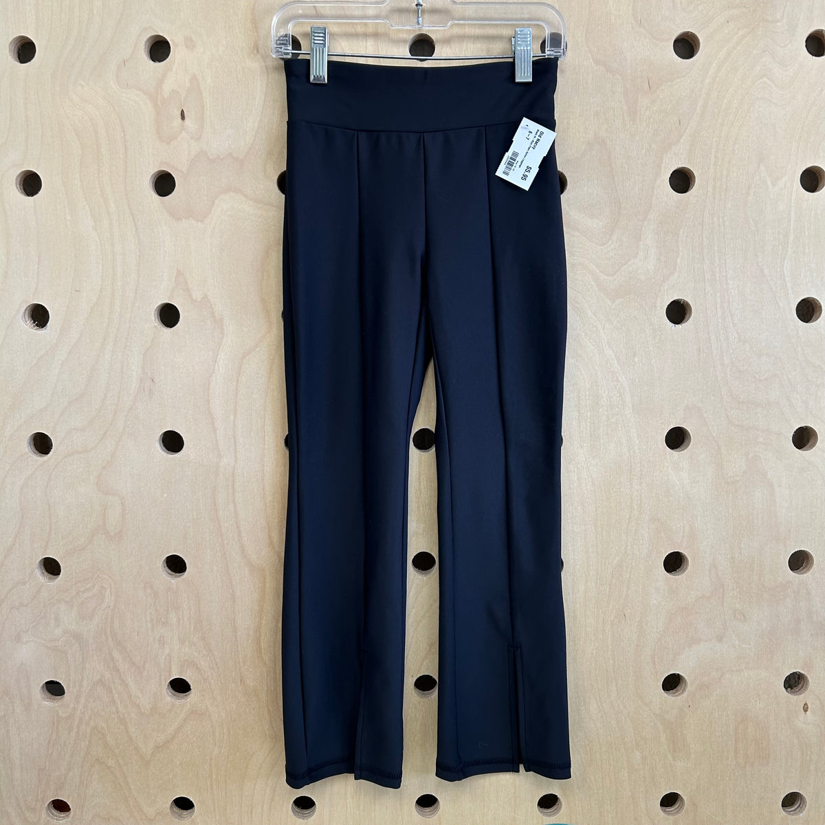 Black Hi-Rise Flare Active Leggings